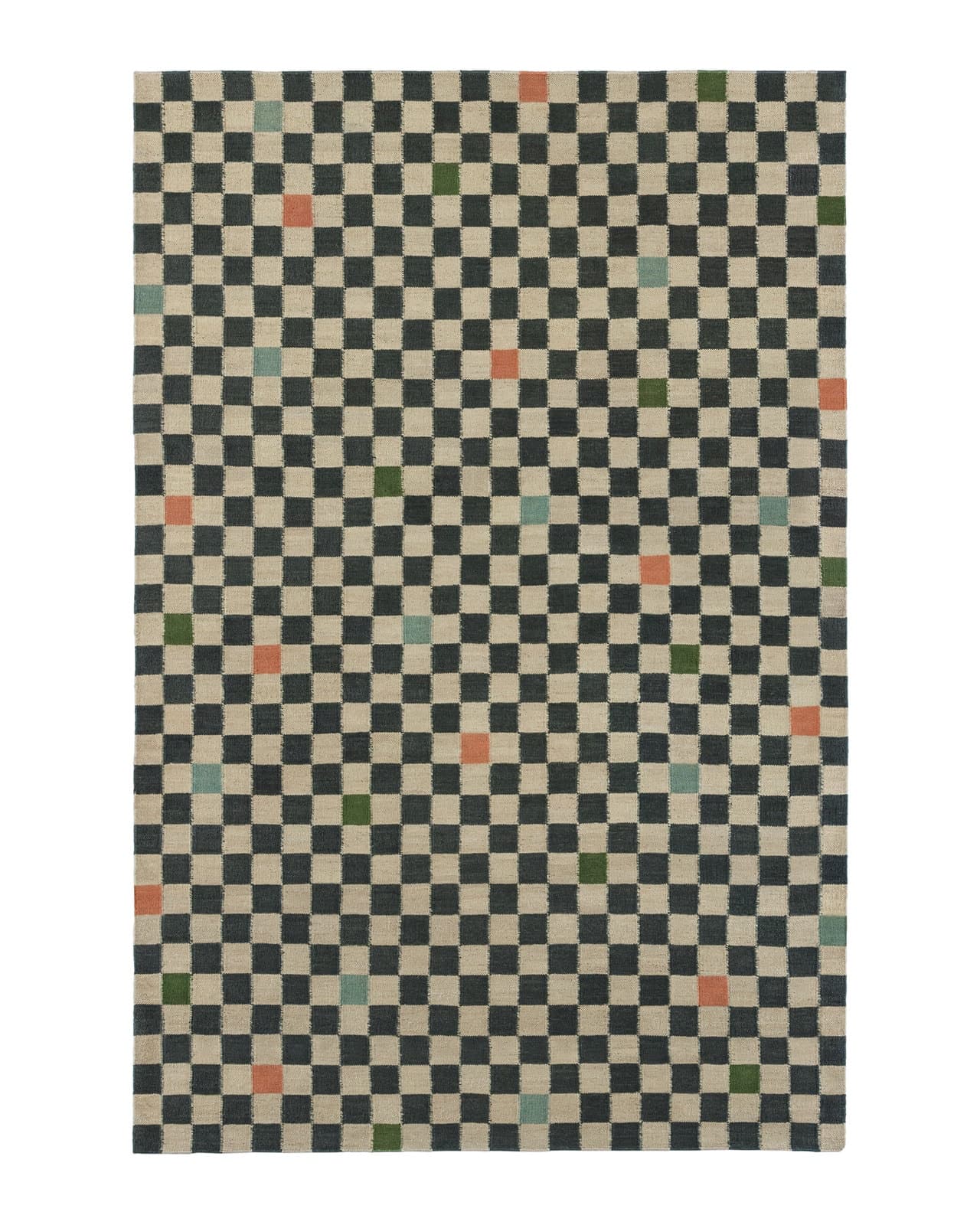 Knight, Woven Dhurrie, Medium
