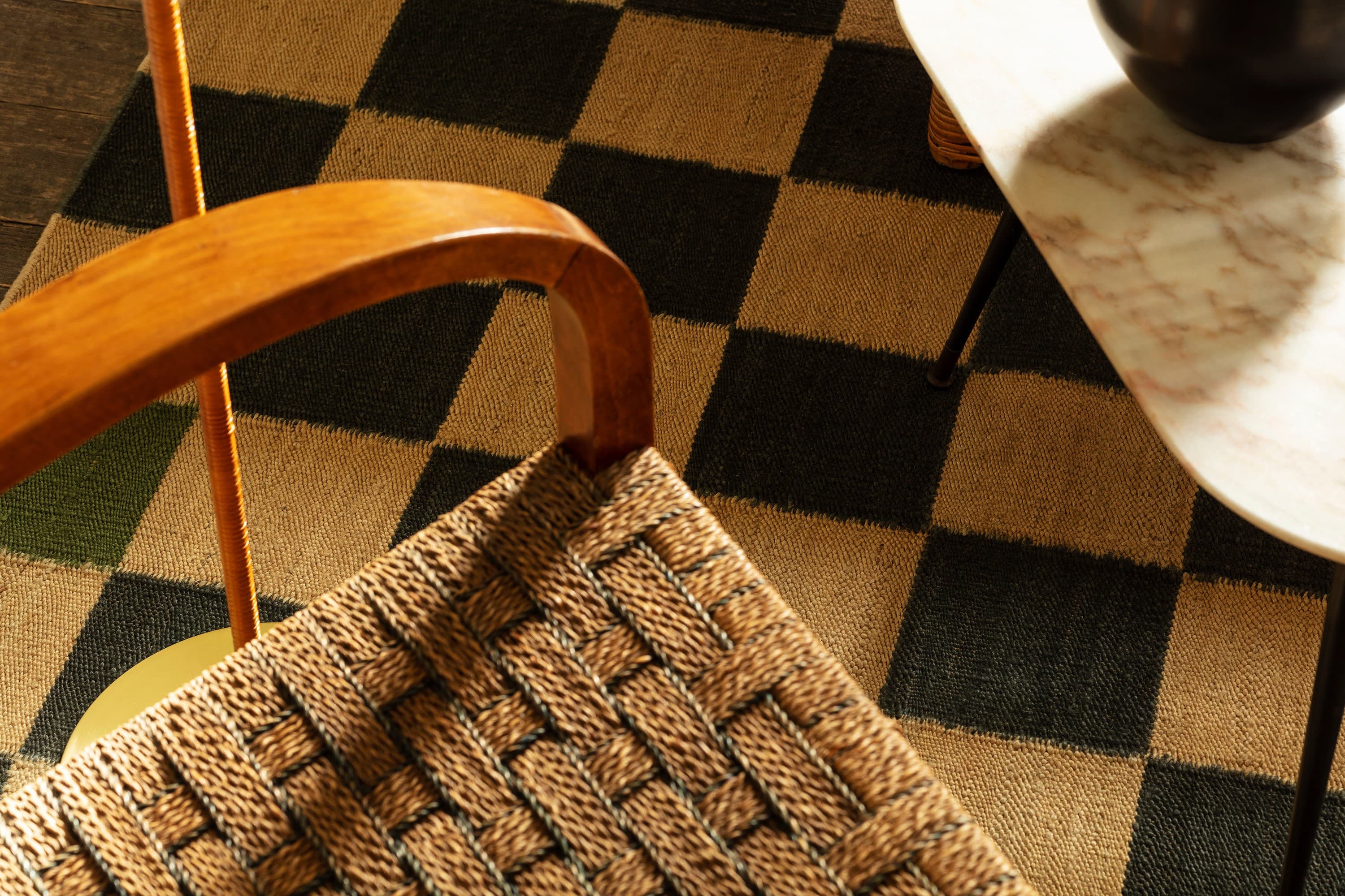 King, Woven Dhurrie, Large