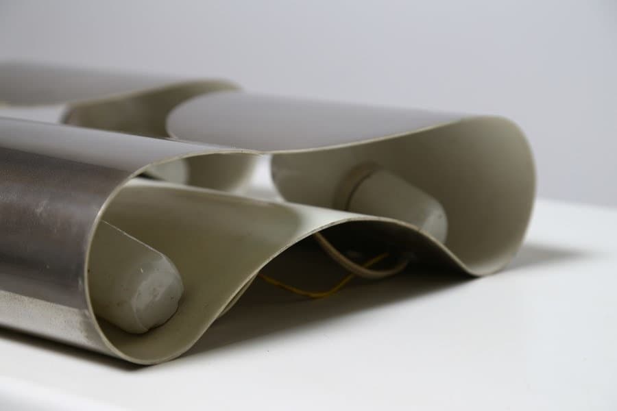 Pair of 'Foglio' wall lights