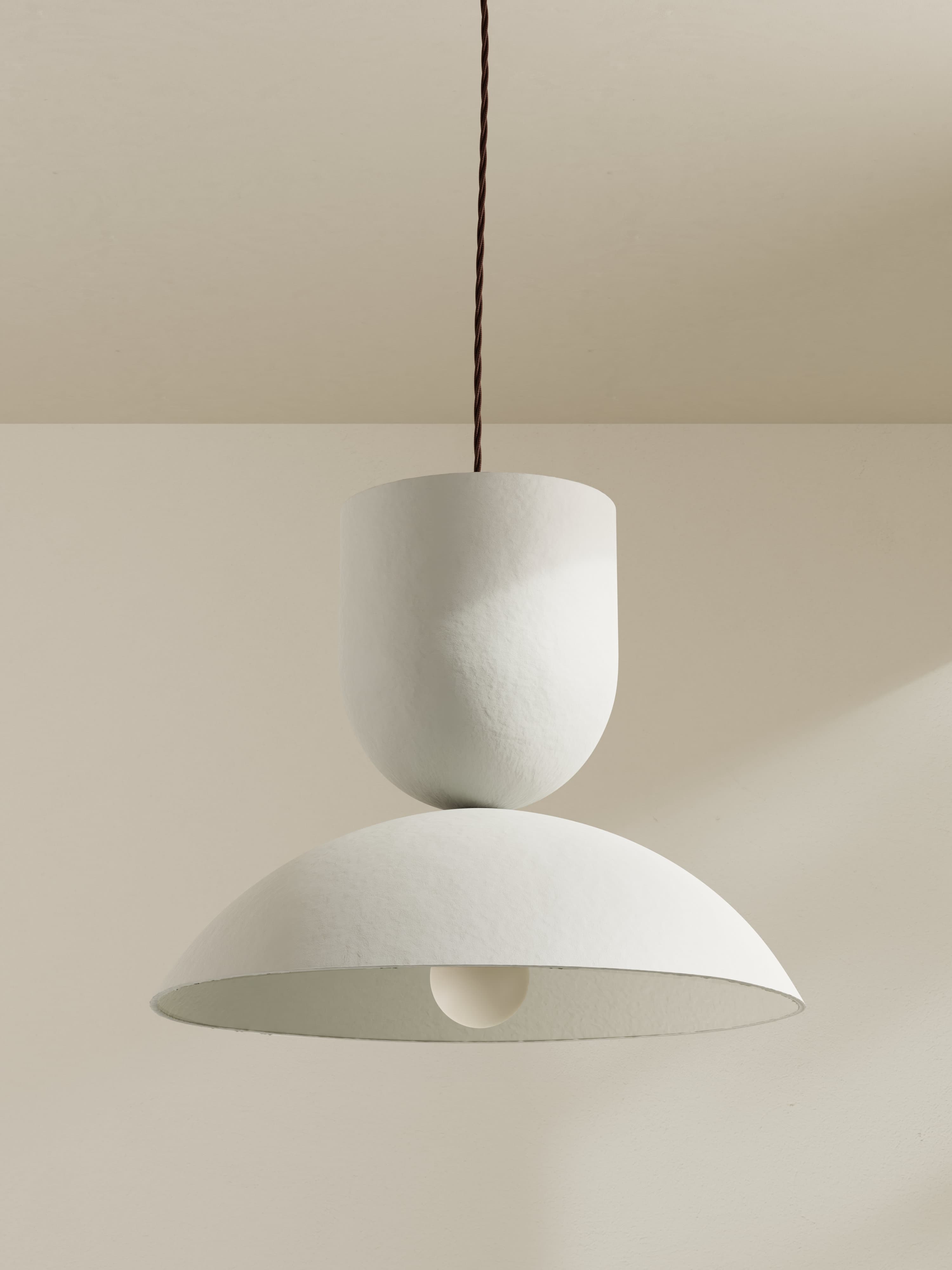 Buoy Pendant Light in Chalk