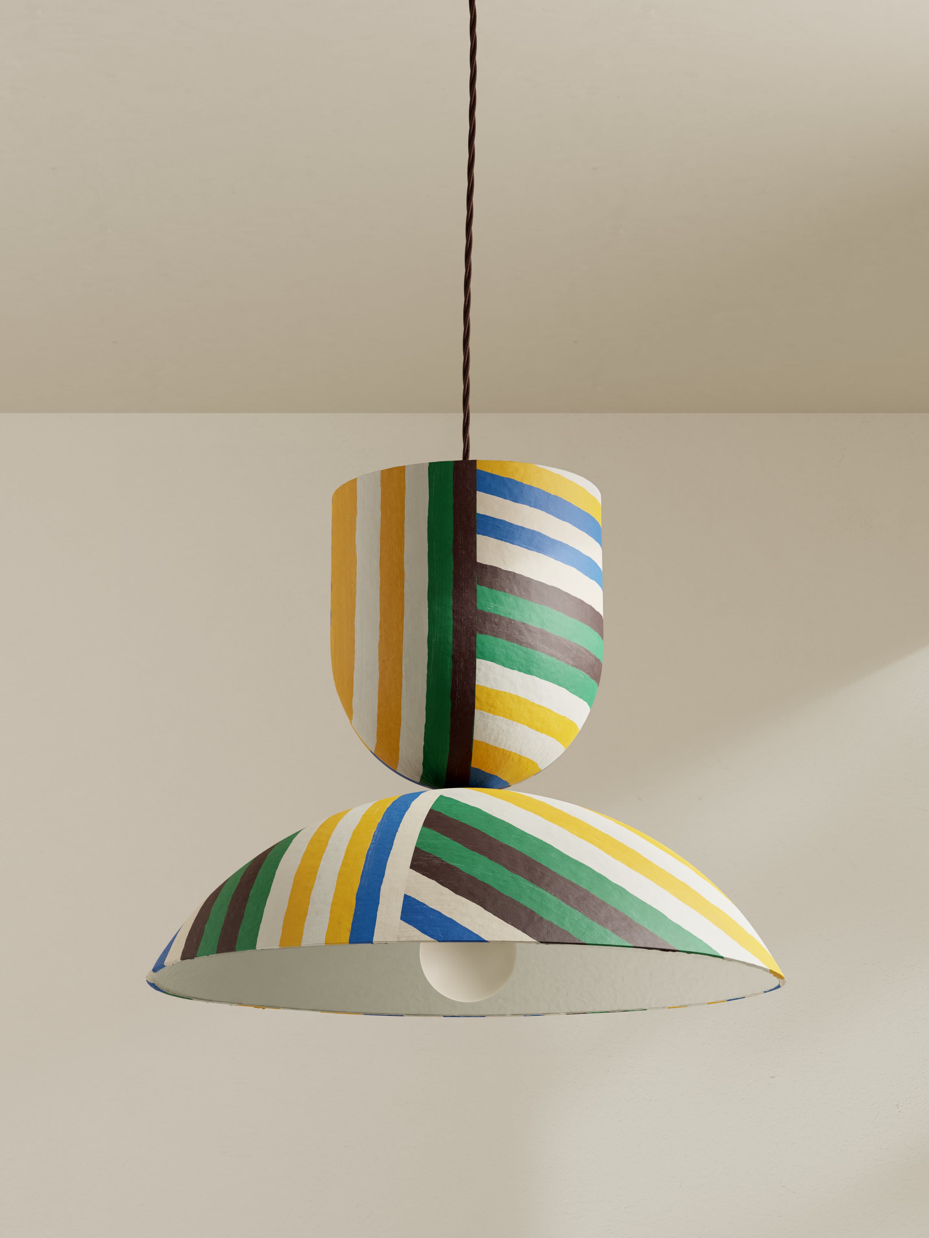Buoy Pendant Light in Bonbon
