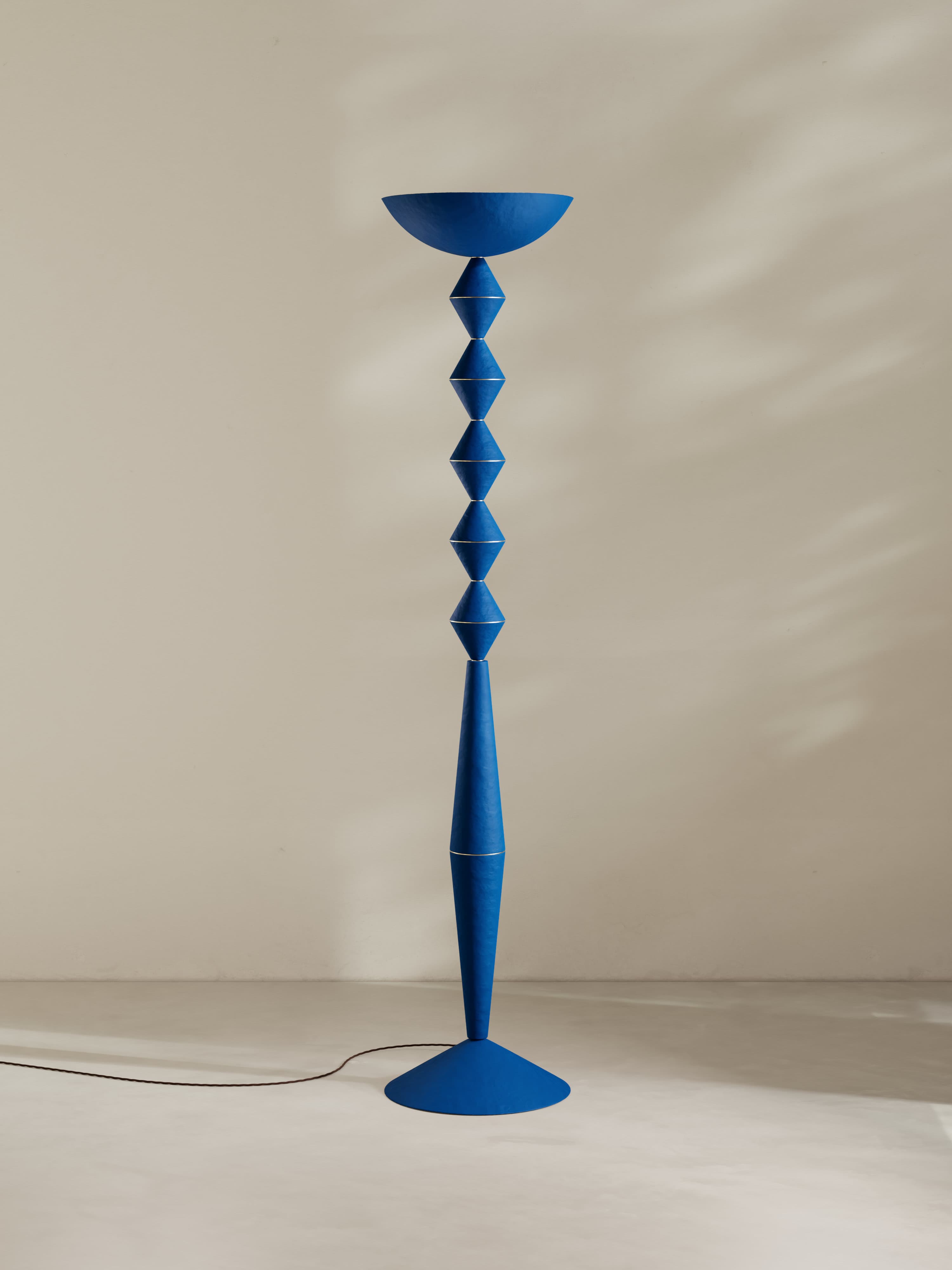 Totem Floor Light in Azure