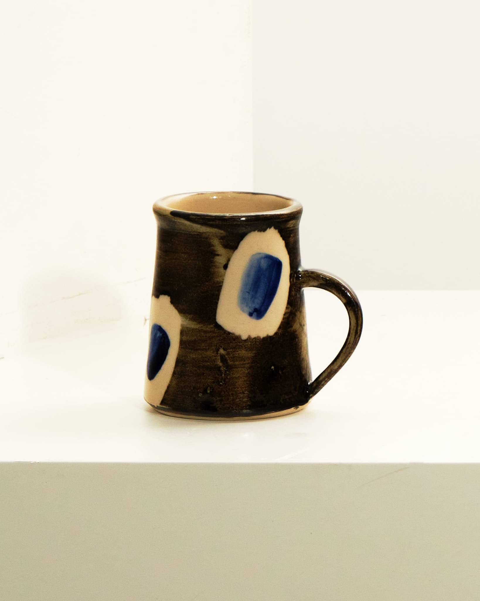 Cobalt Dash Coffee Cup