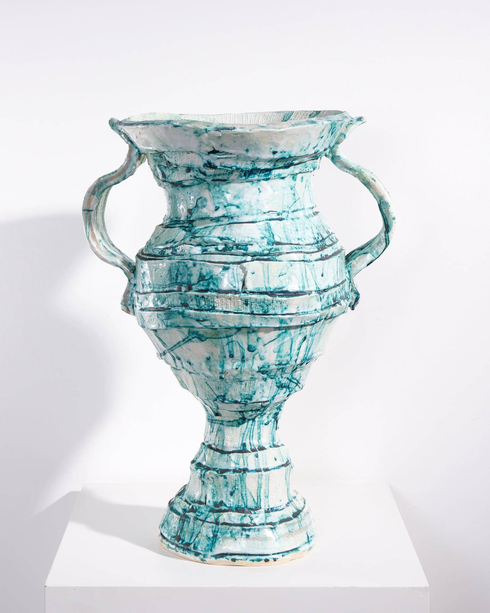 Green Handled Vessel