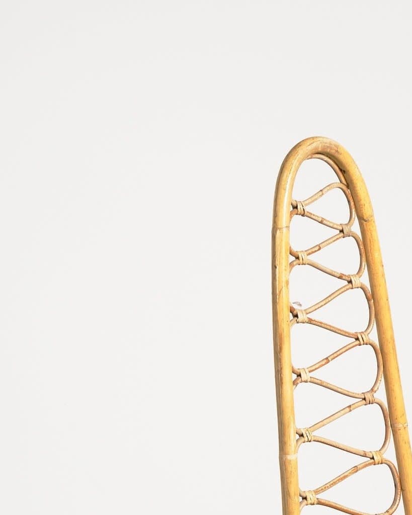 High Back Bamboo Chair