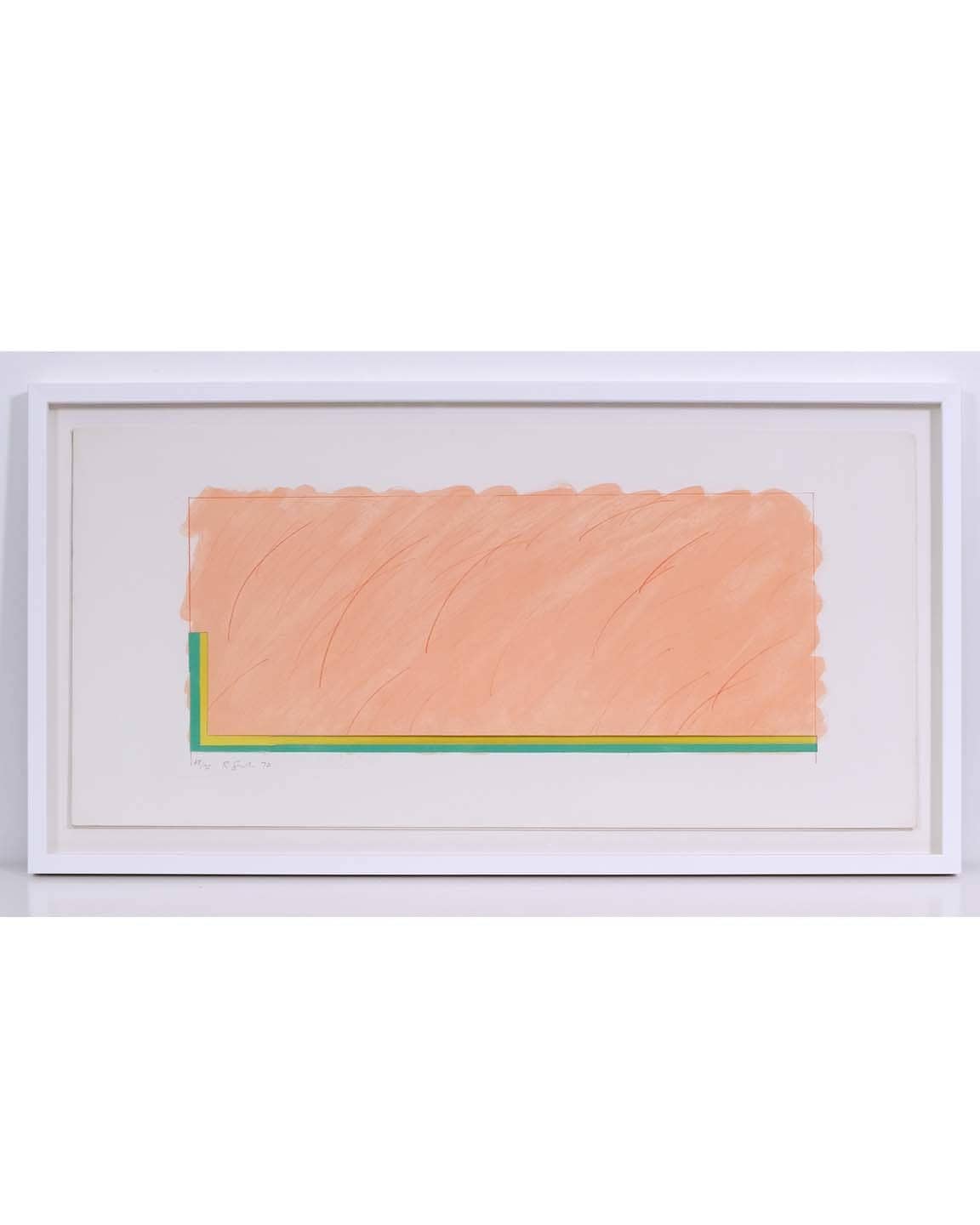 Horizon V (Peach, Yellow and Green)