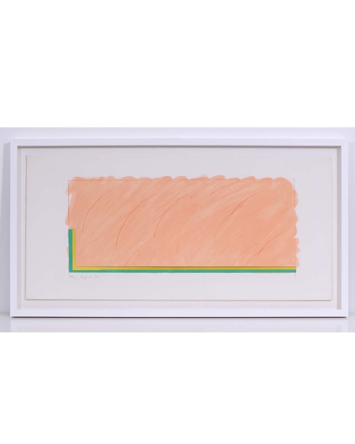 Horizon V (Peach, Yellow and Green)
