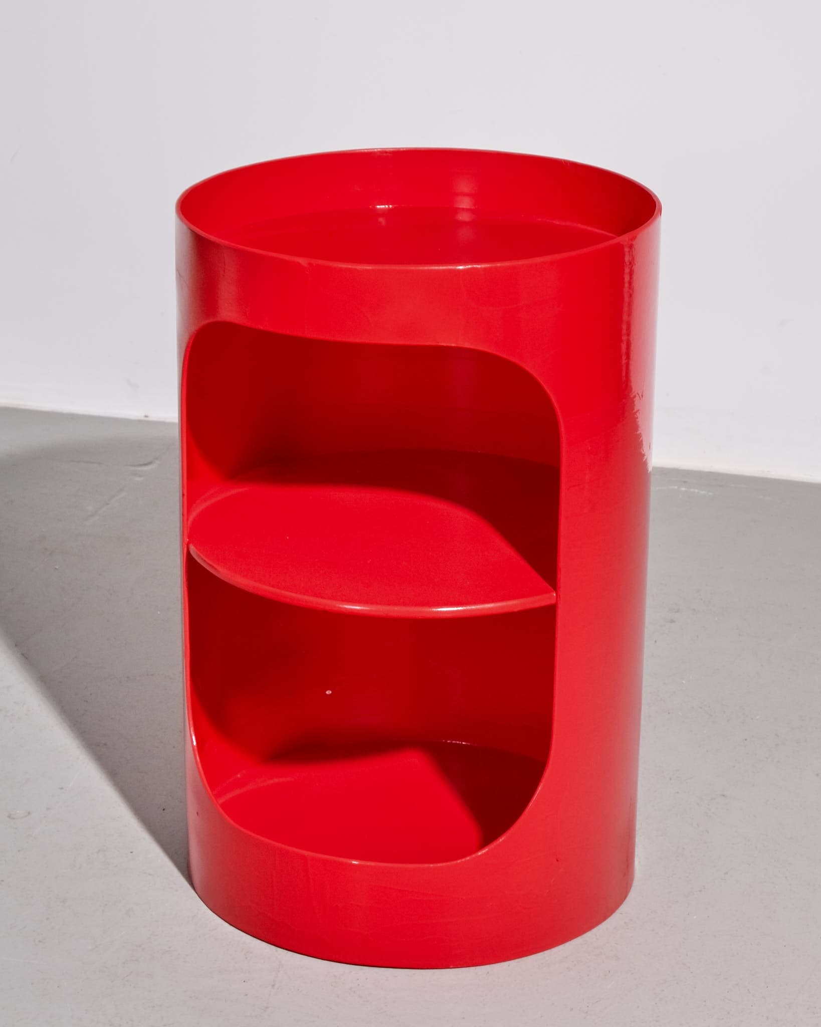 Tomotom Three Tier Large Side Table in Red
