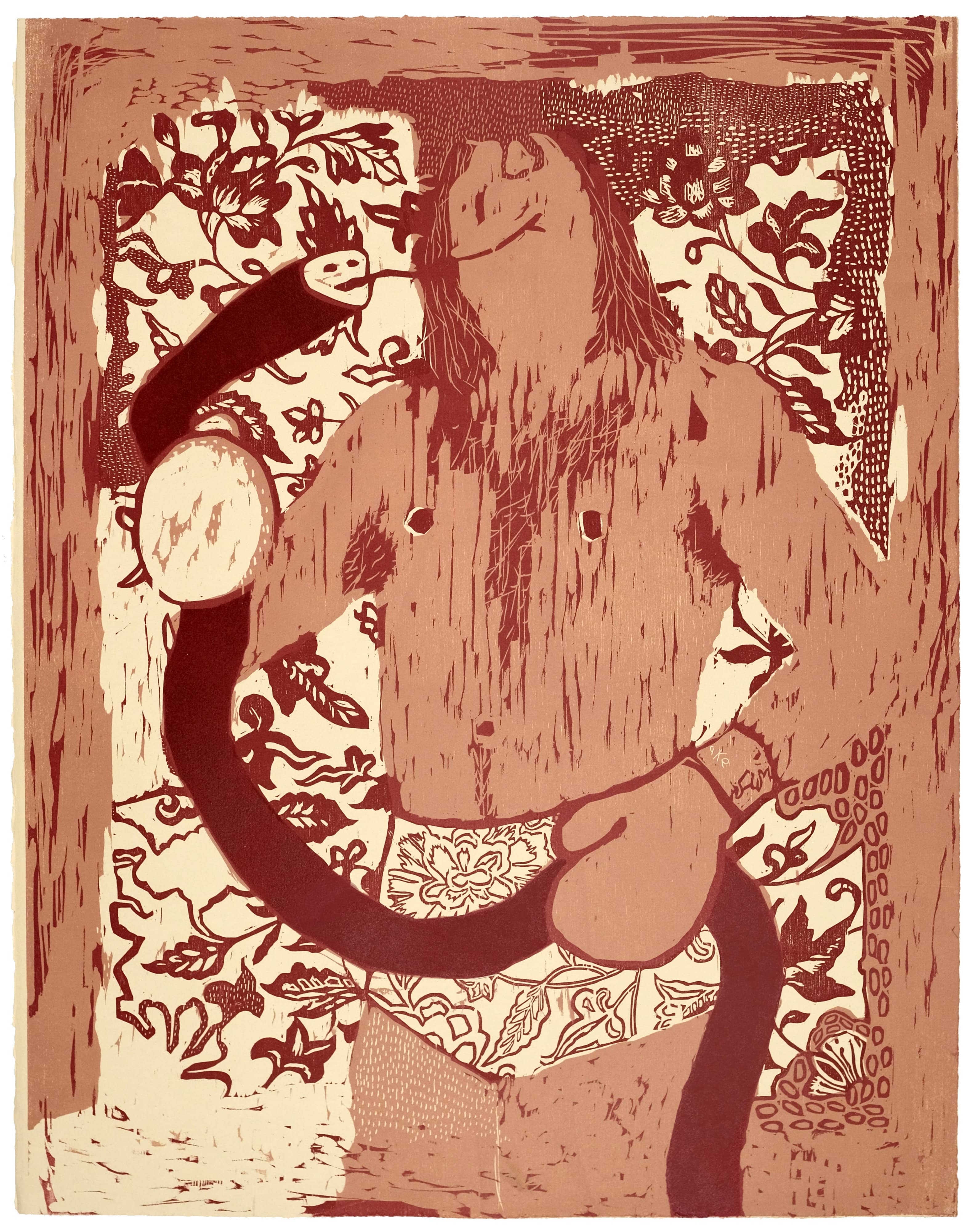 Man Holding A Snake