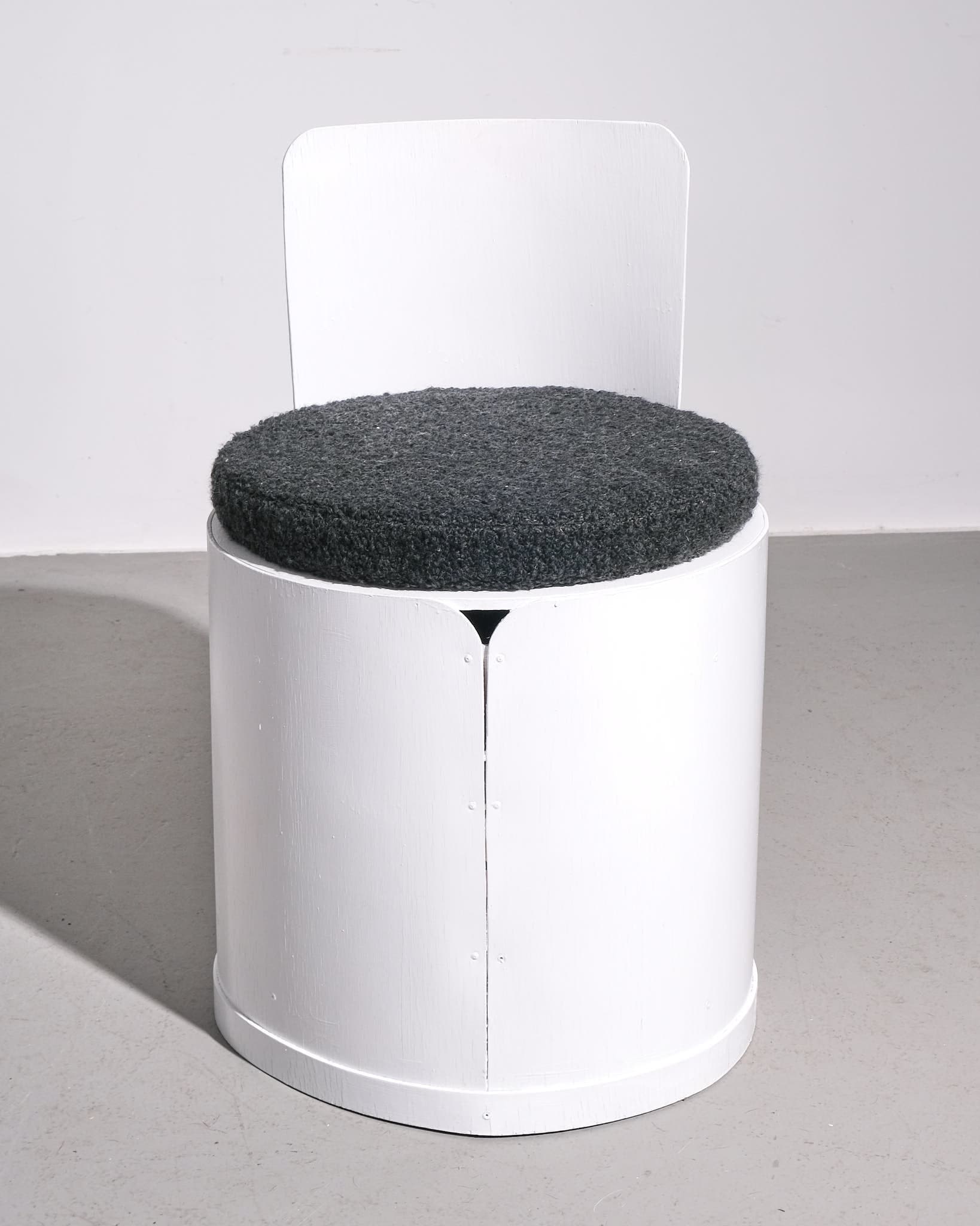 Six Tomotom Chairs in White