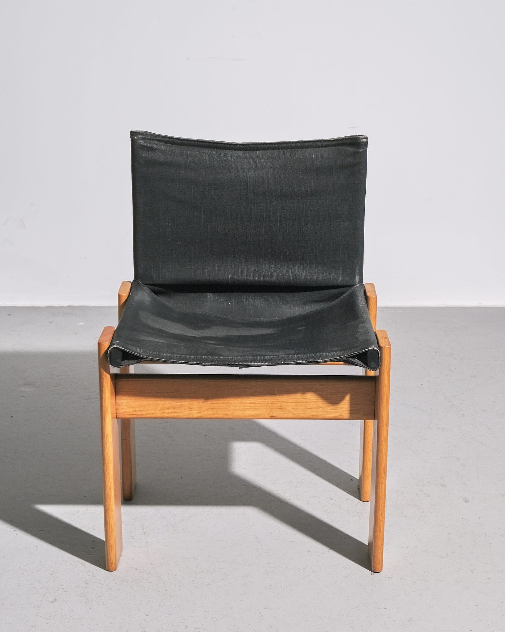Set of Four Fabric Monk Chairs