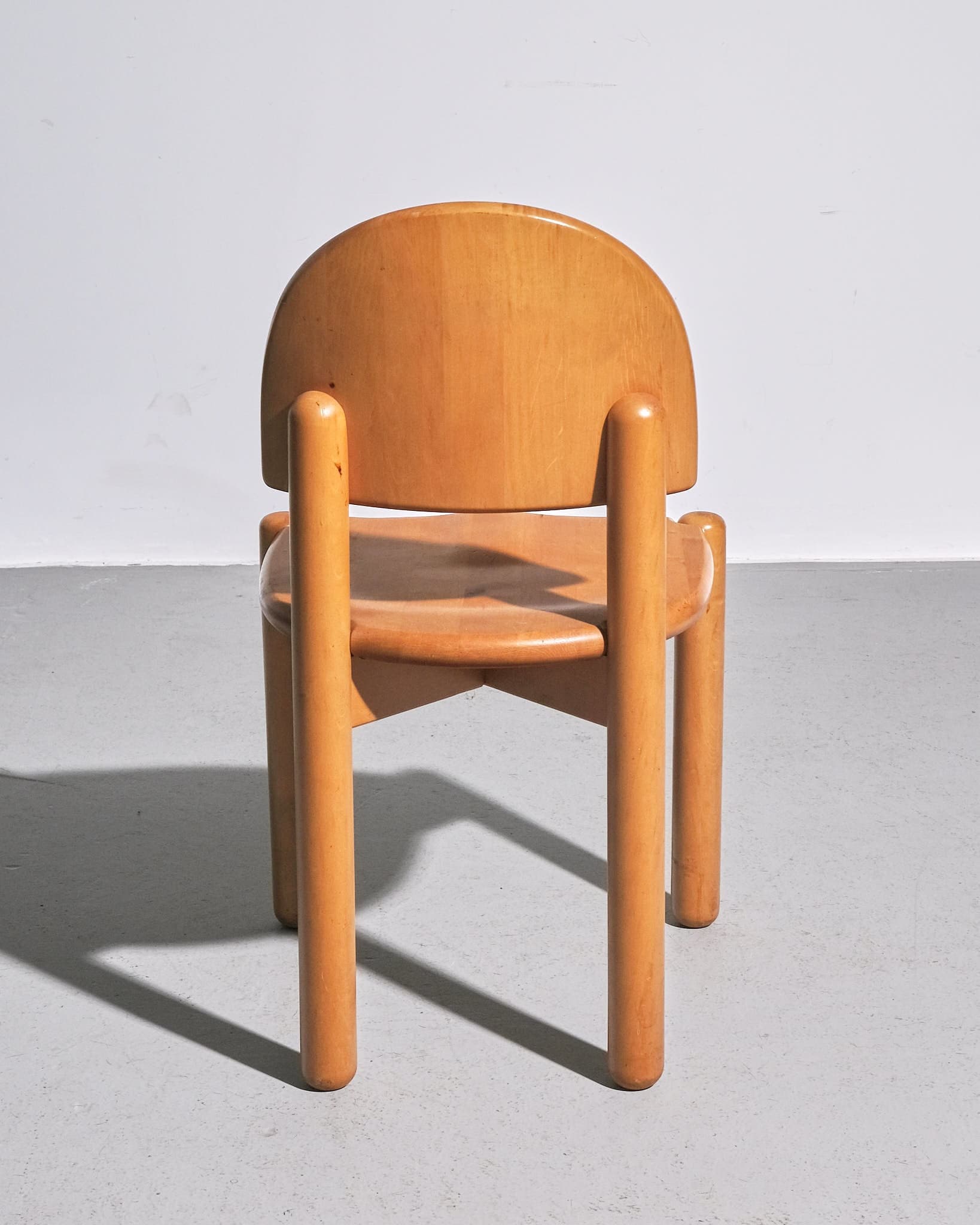 Set of eight dining chairs attr. to Rainer Daumiller