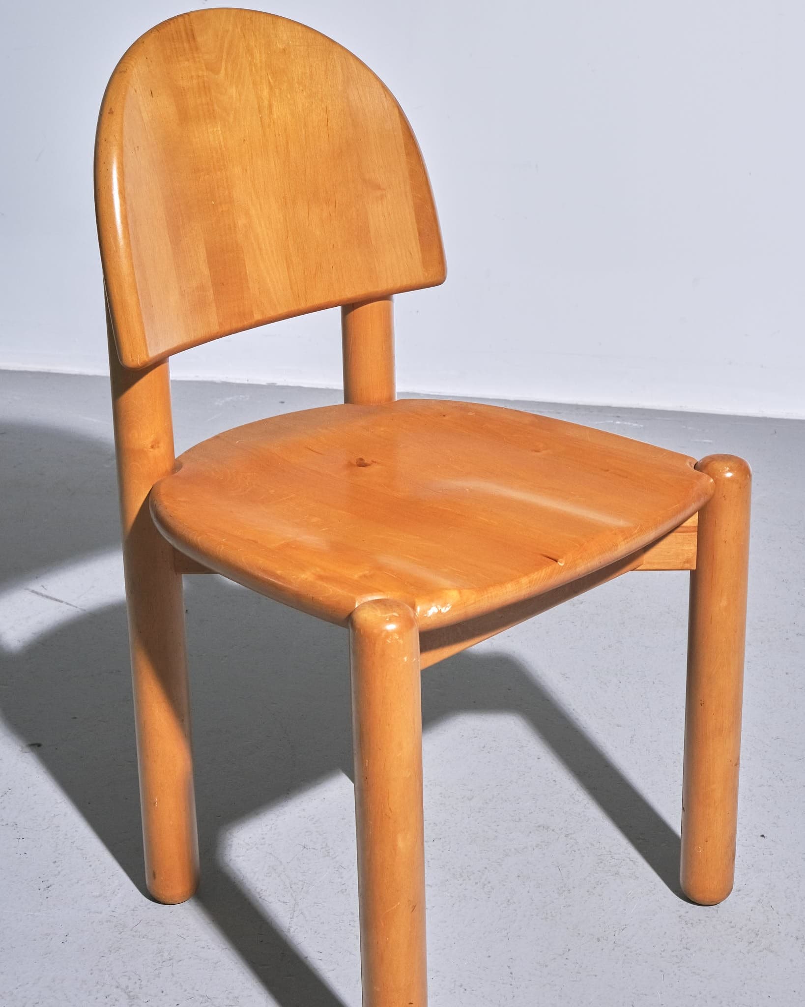 Set of eight dining chairs attr. to Rainer Daumiller