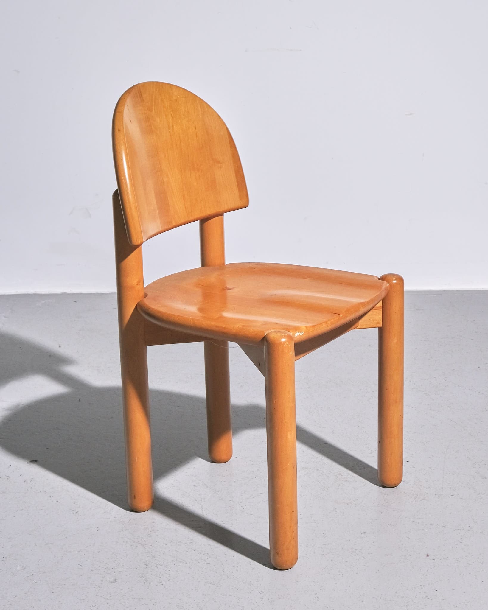 Set of eight dining chairs attr. to Rainer Daumiller