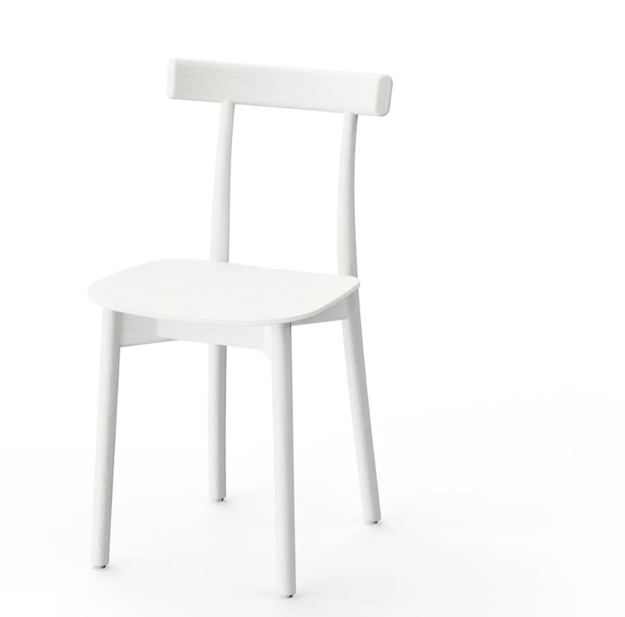 Skinny Chair by John Tree for Nine Furniture in White