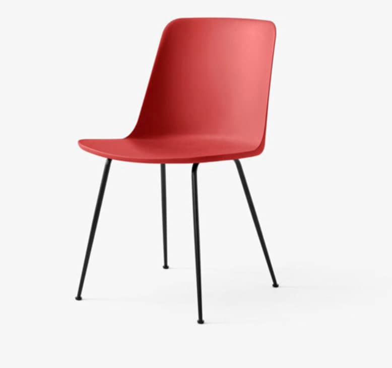 Hee Welling, Rely Stacking Side Chair in Vermilion Red