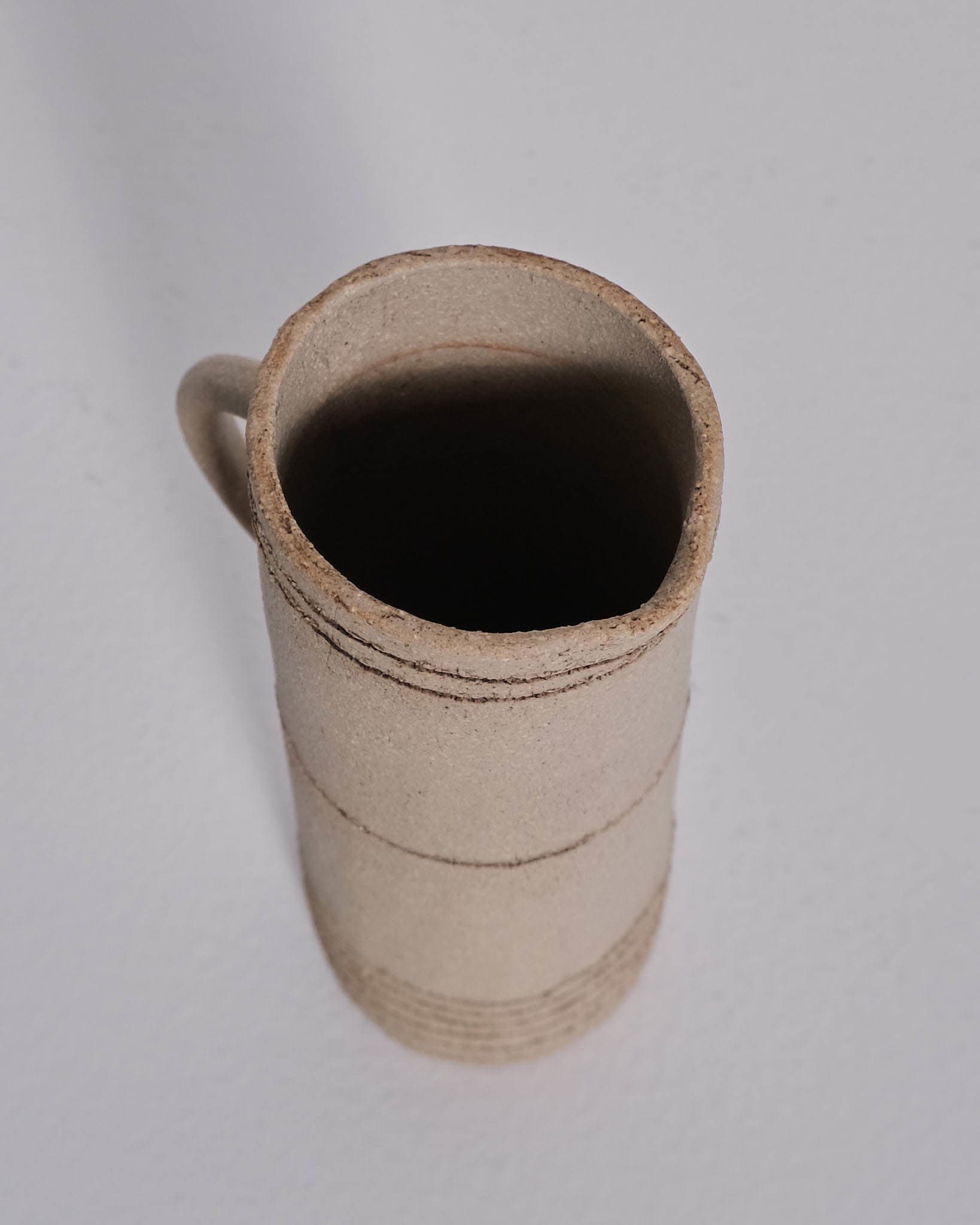 Small Jug (Light Horizontal Bands)