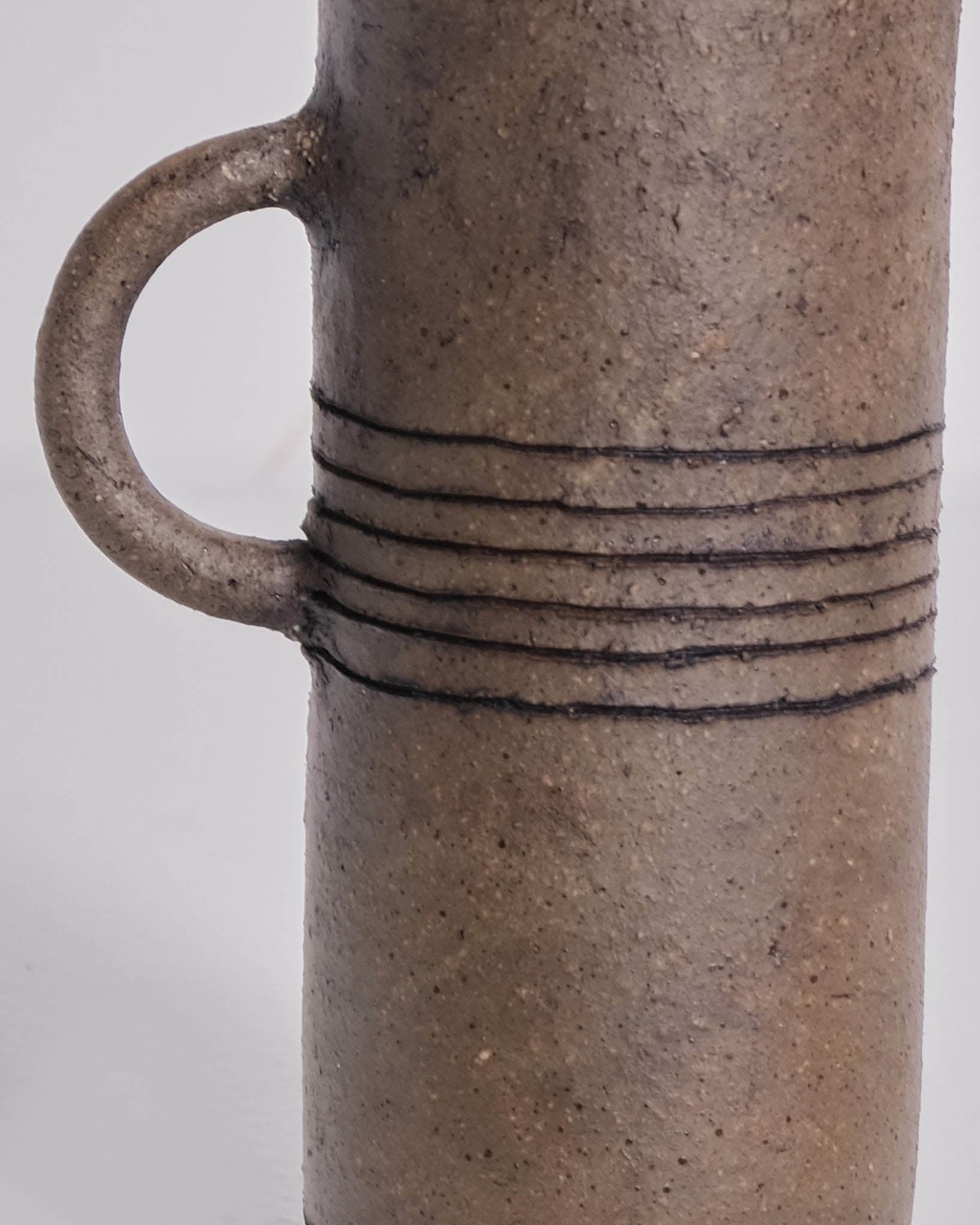 Small Jug (Dark Horizontal Bands)