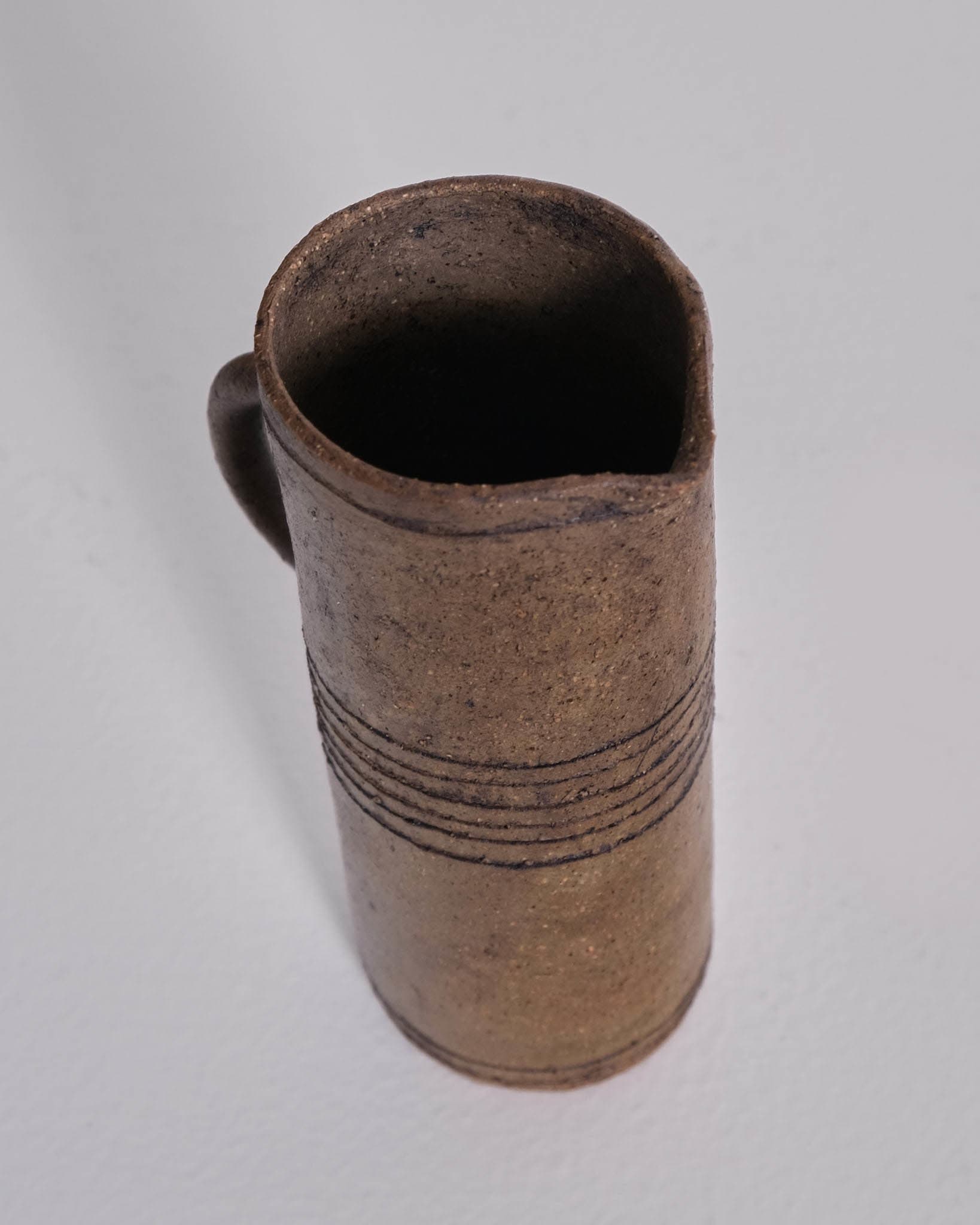 Small Jug (Dark Horizontal Bands)