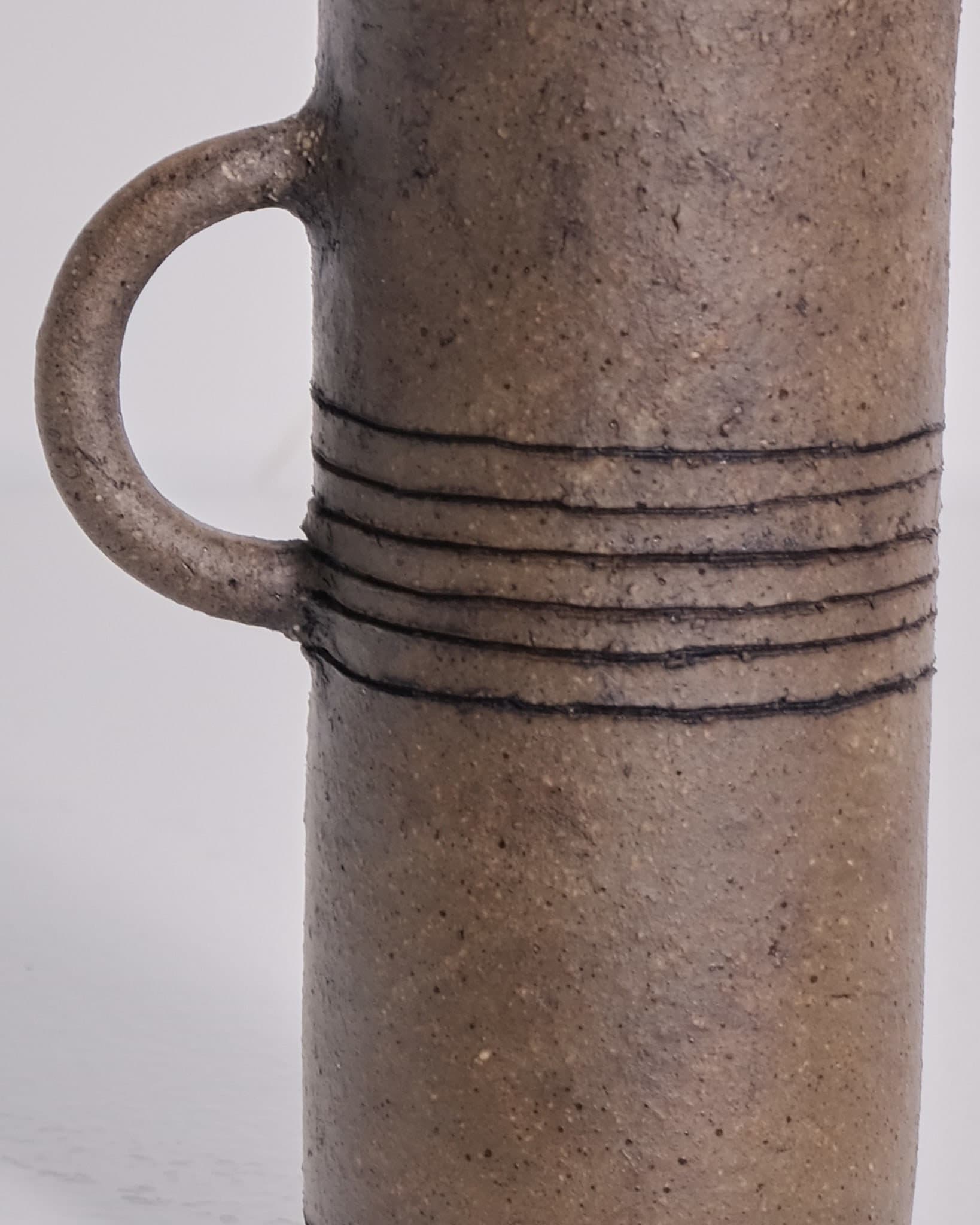 Small Jug (Dark Horizontal Bands)