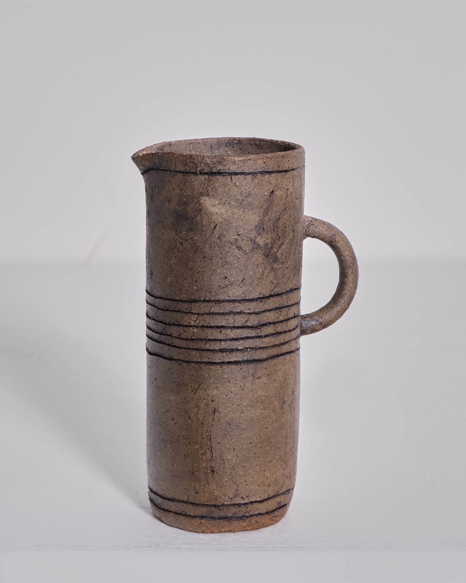 Small Jug (Dark Horizontal Bands)