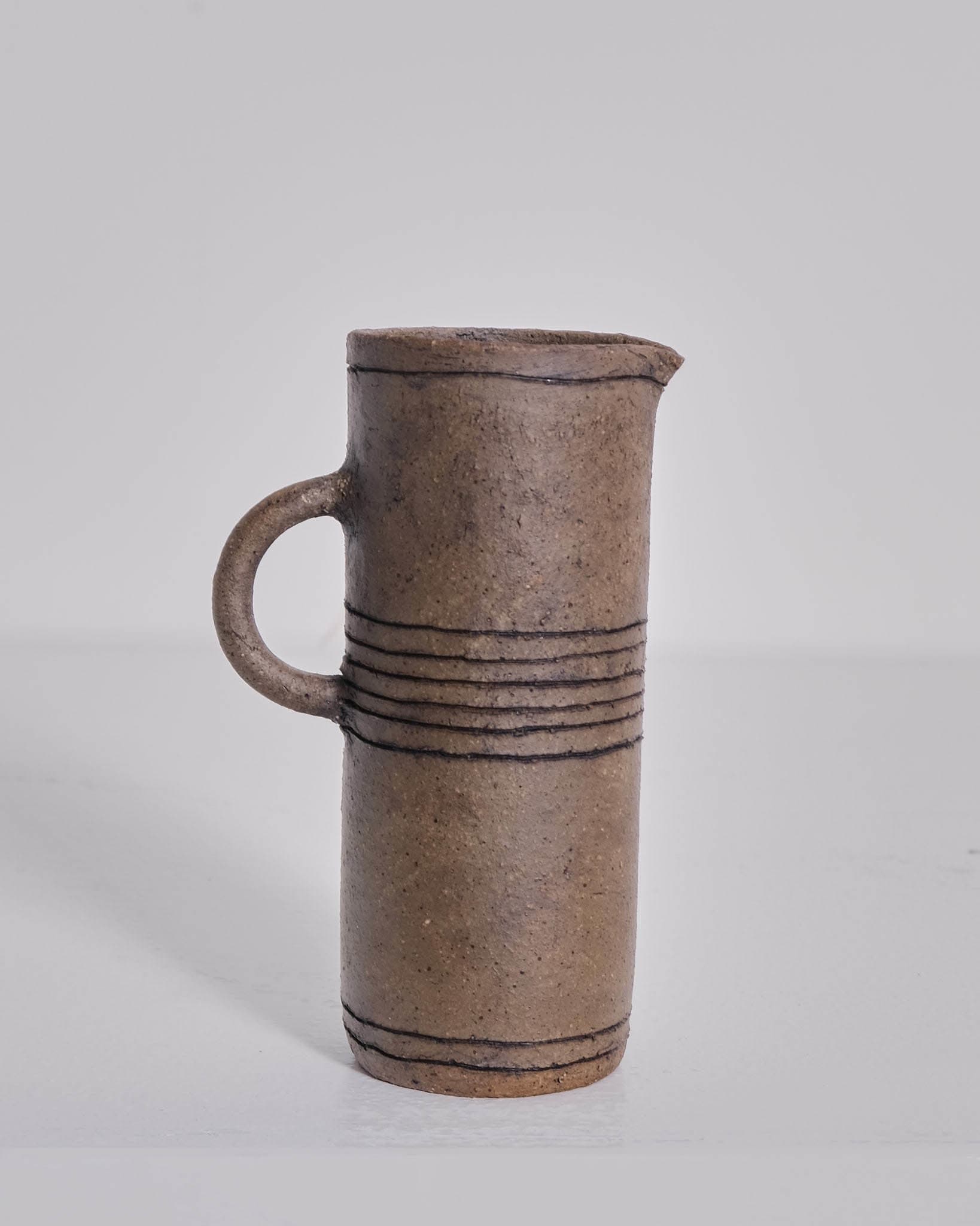 Small Jug (Dark Horizontal Bands)