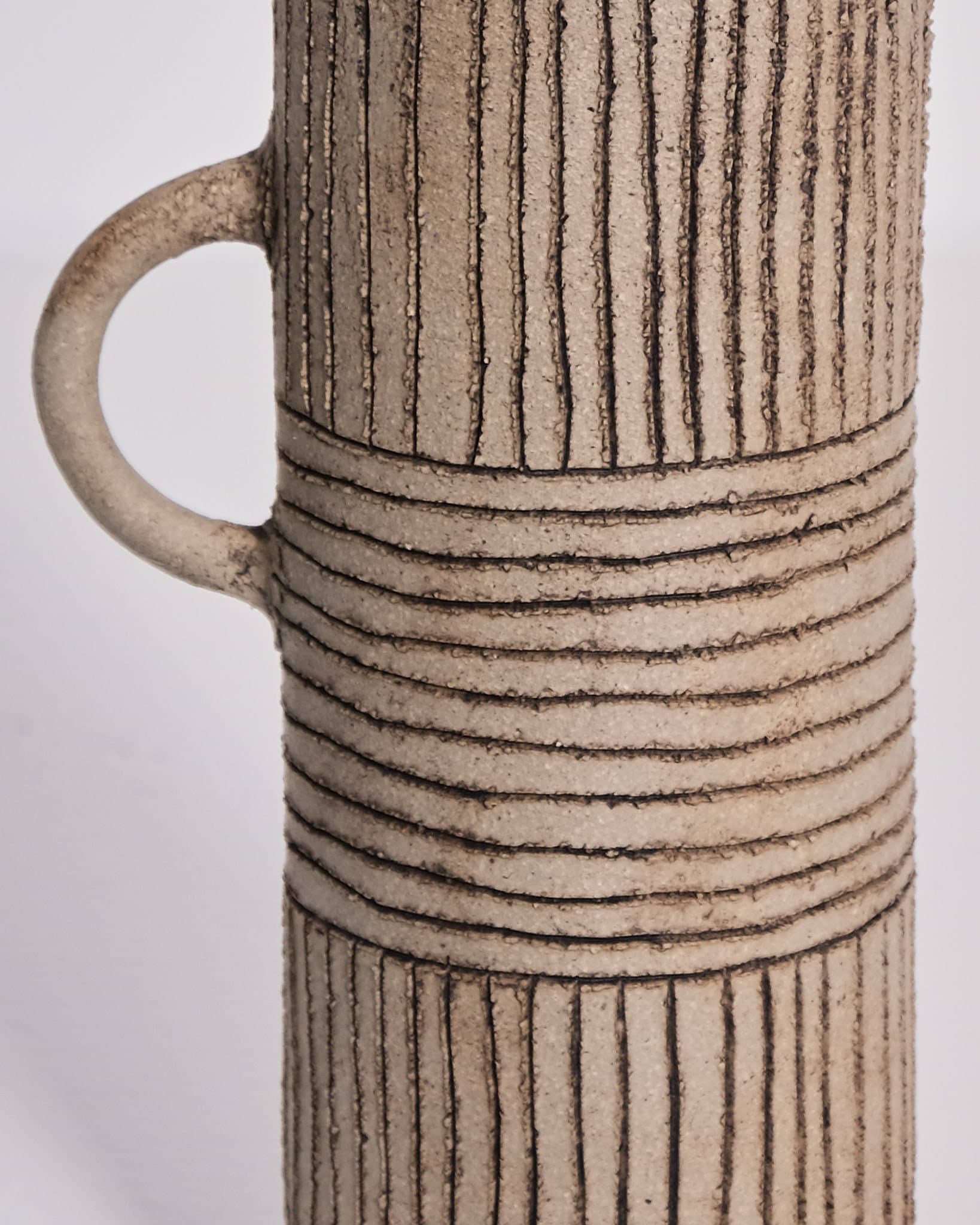 Tall Jug (Light Criss Cross)