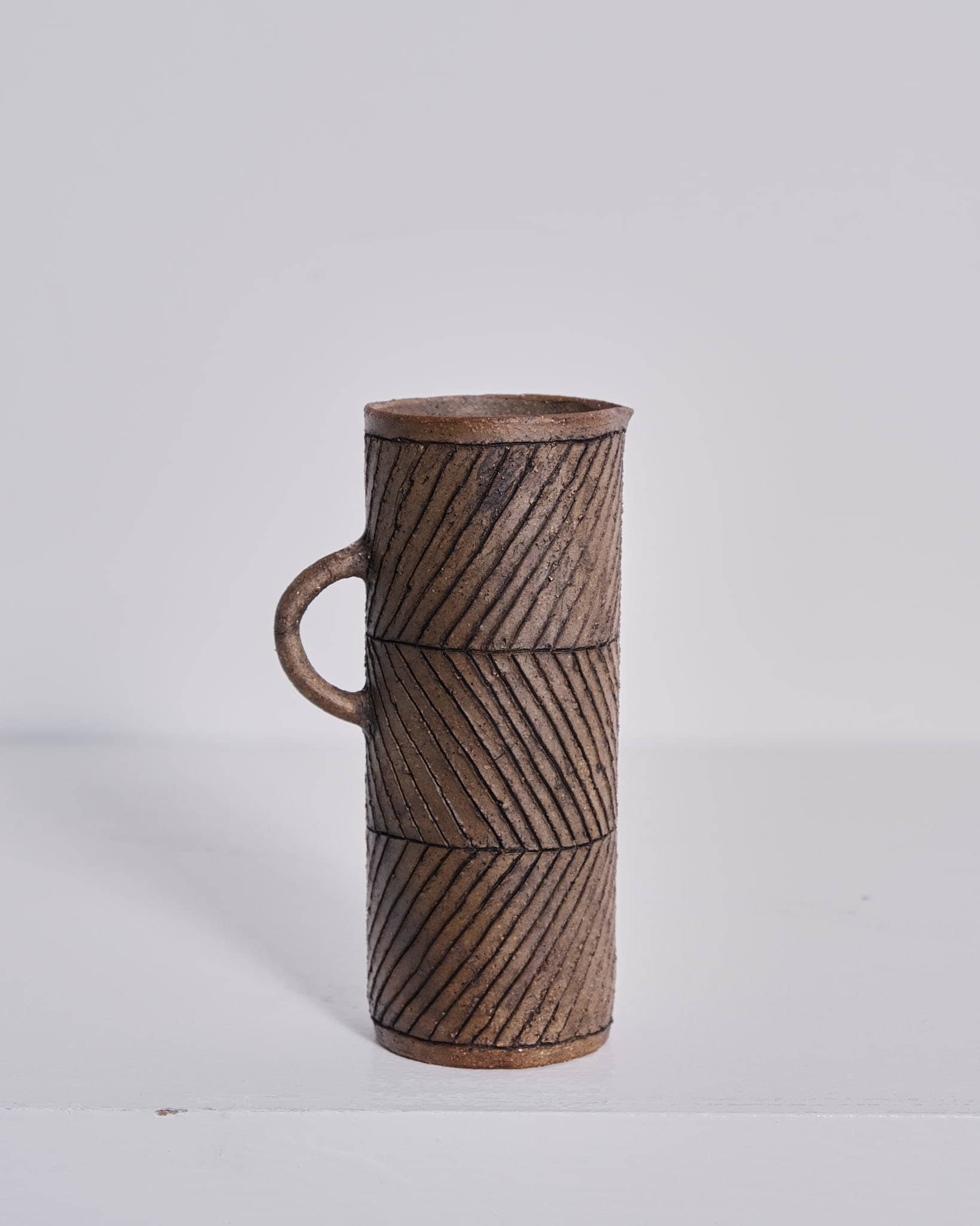 Tall Jug (Dark Chevron)