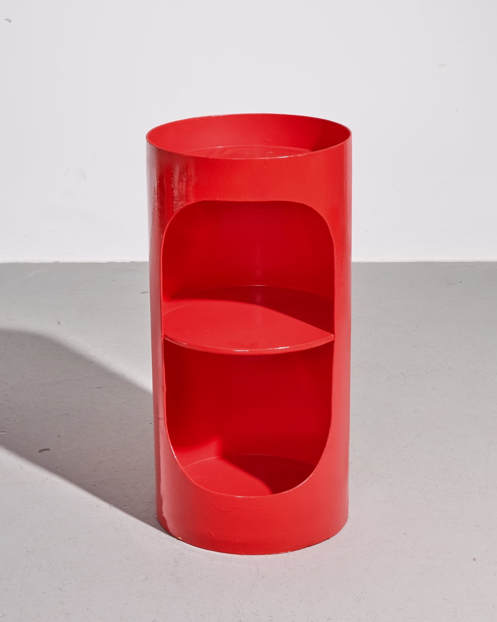 Tomotom Three Tier Side Table in Red