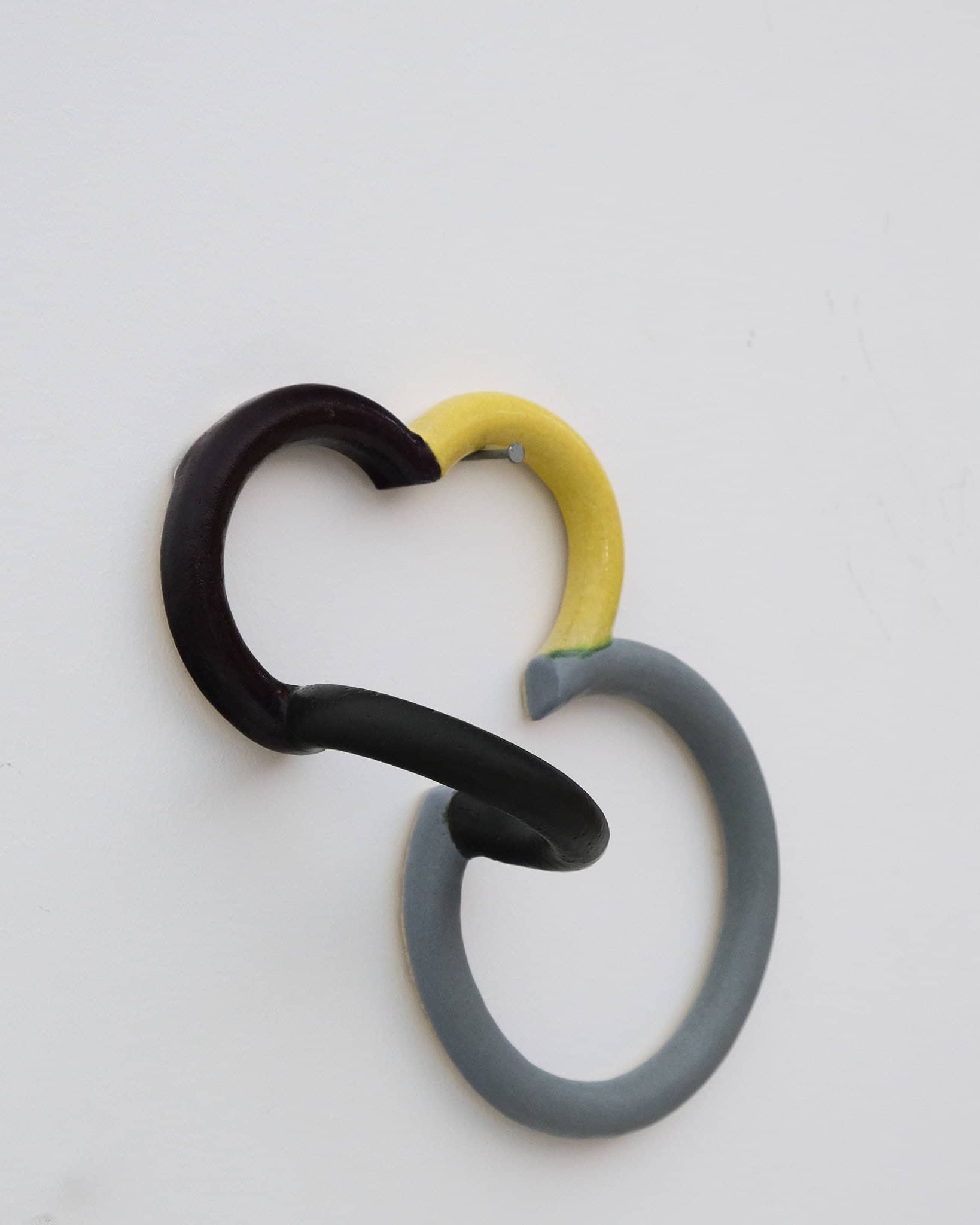 Doodle Sculpture with Black Loop