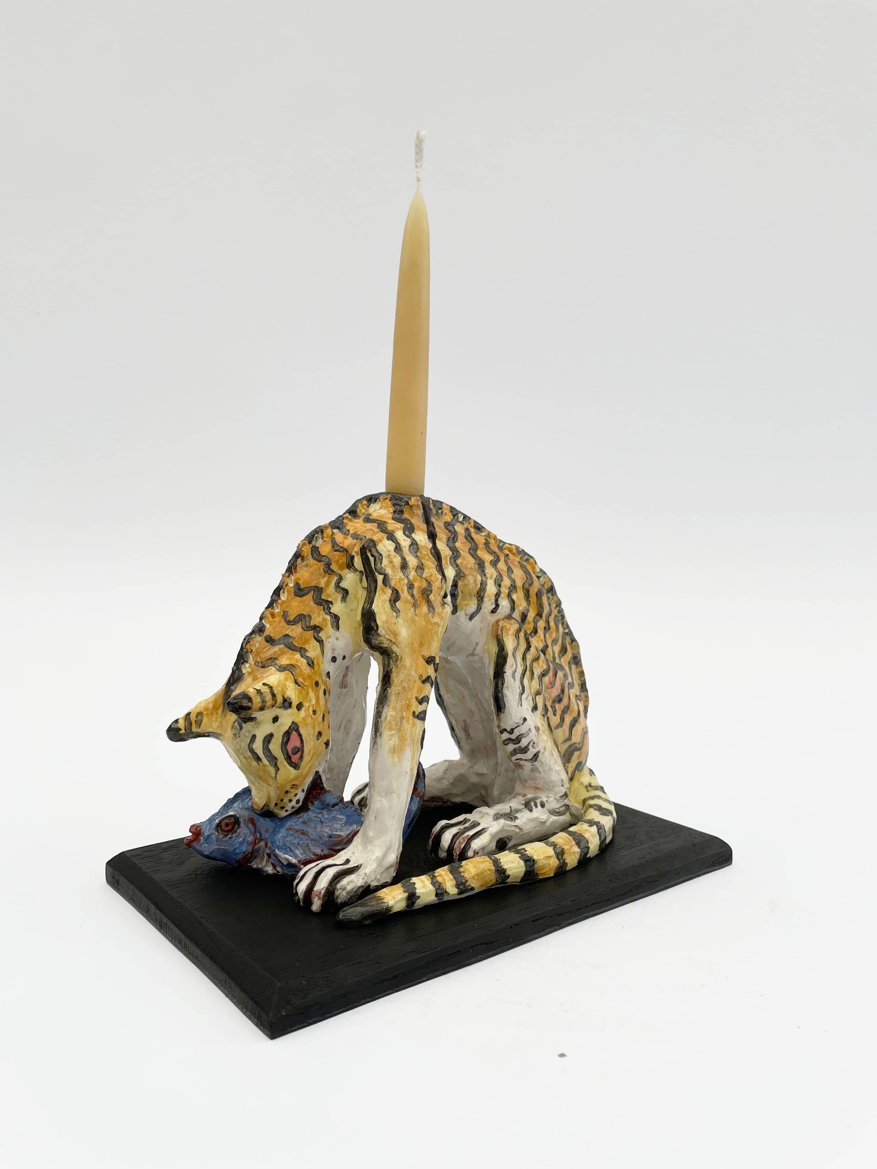 Cat Fish Candlestick and Toothpick