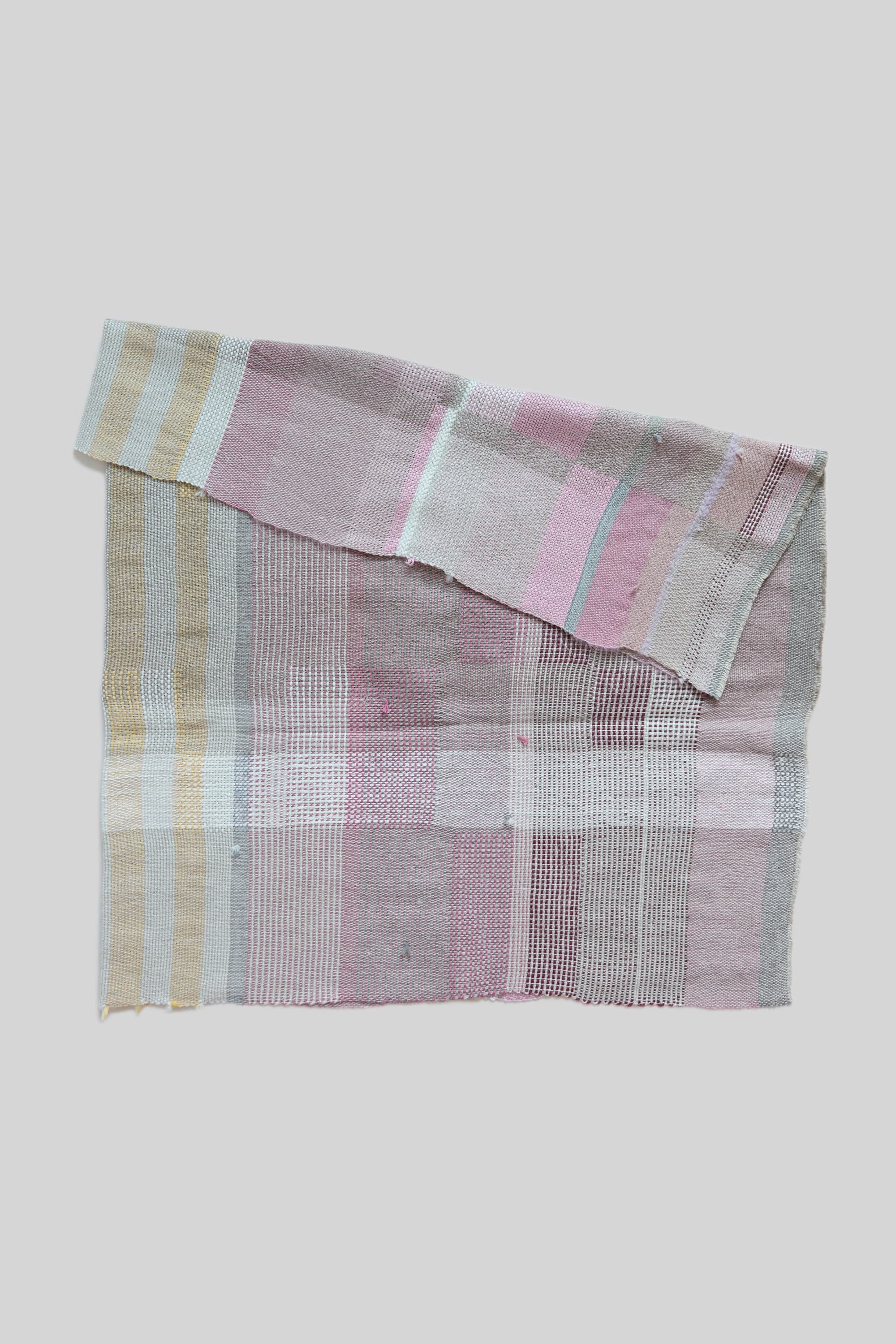 Handwoven Throw - Pale Pinks