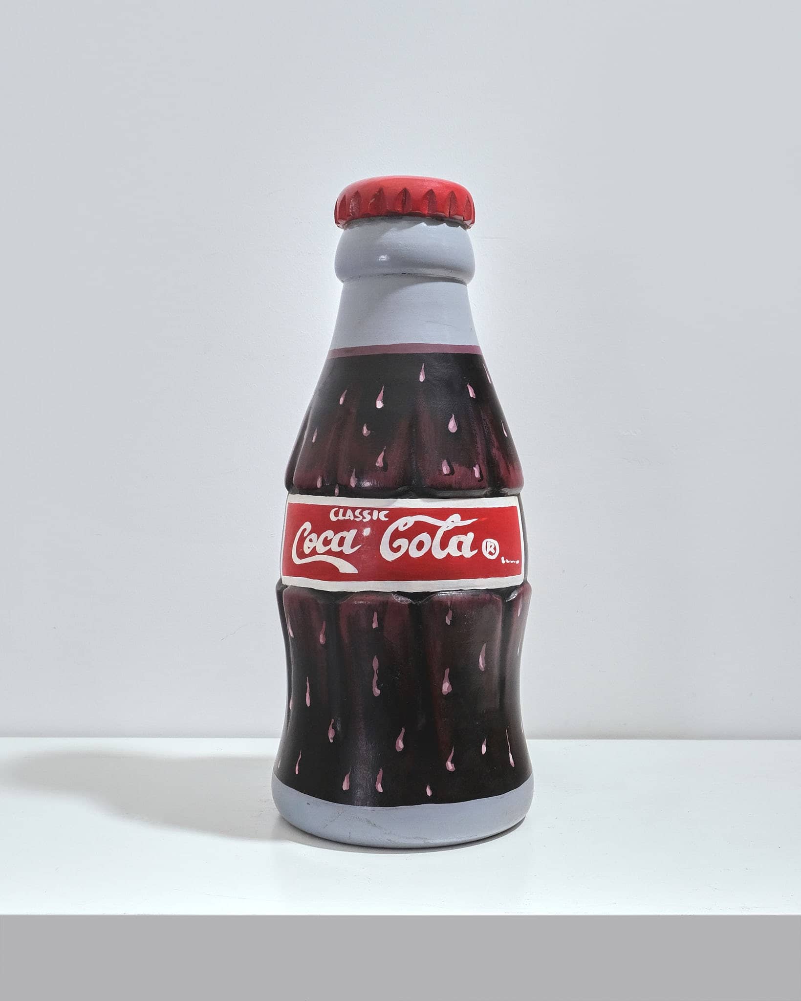 Coke Bottle Box Sculpture Maquette