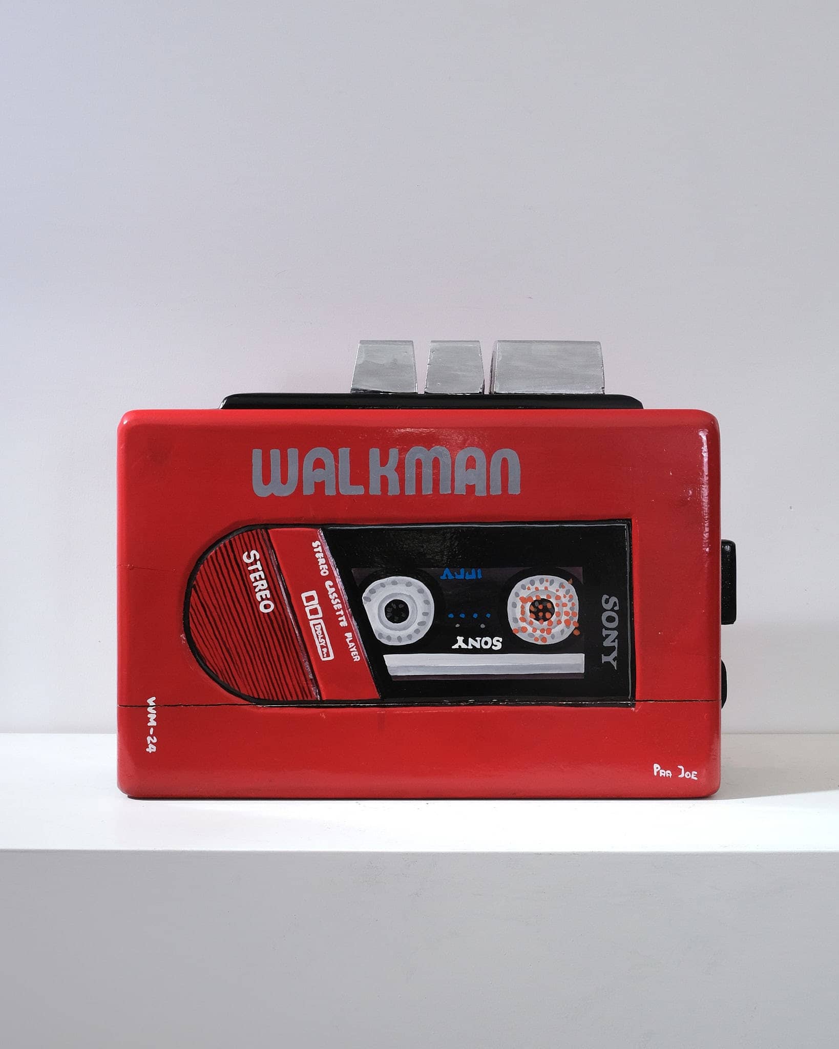 Walk-Man Box Sculpture Maquette