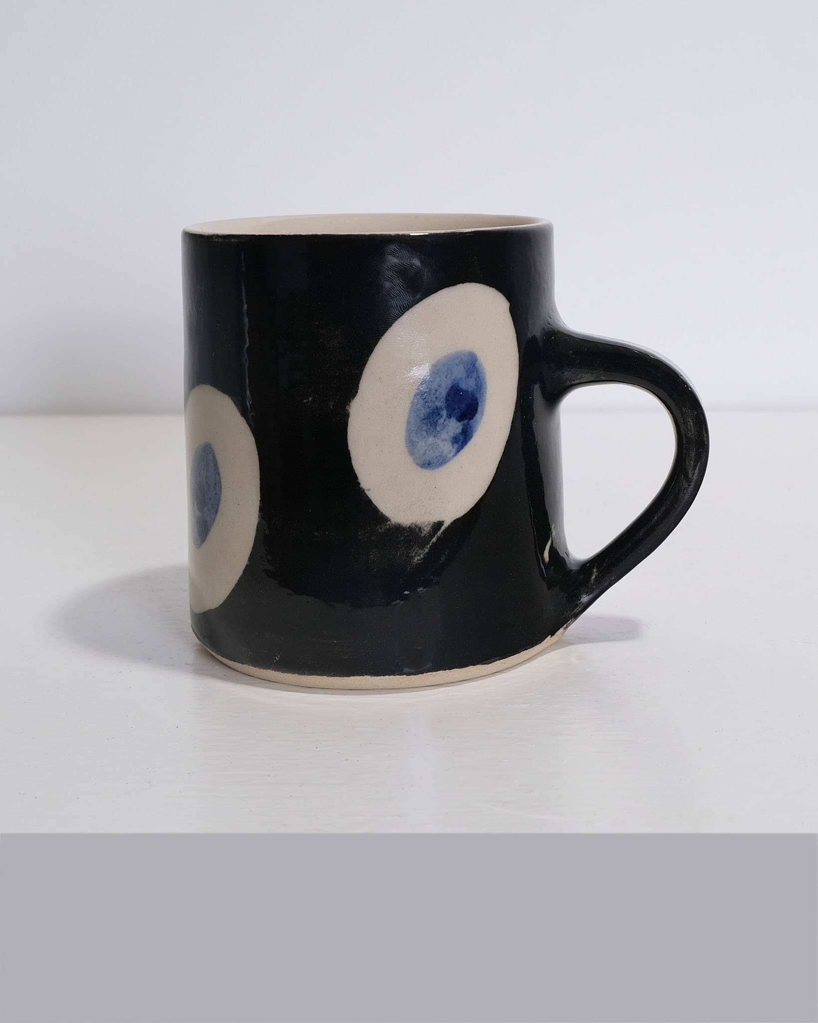 Cobalt Dash Thrown Cup