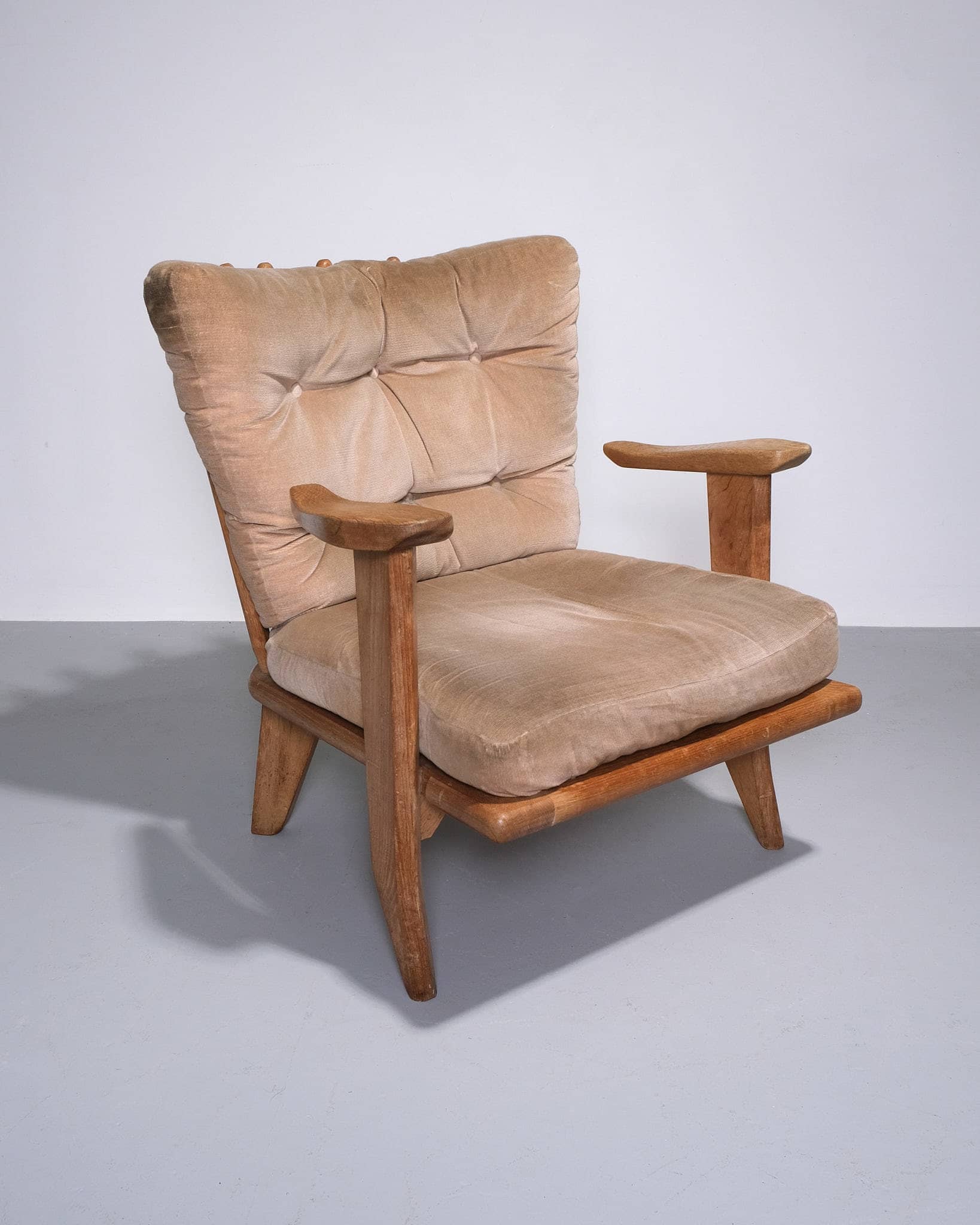 Caqueteuse Armchair With Slatted Backrest