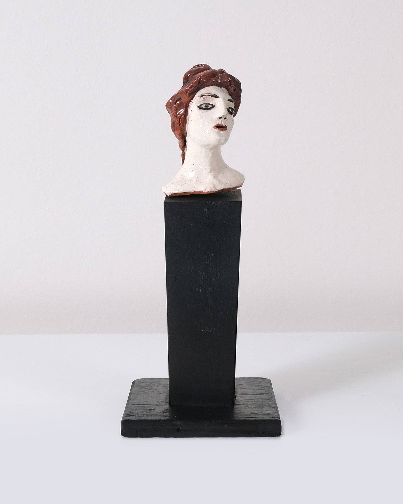 Miniature Head Candlestick I