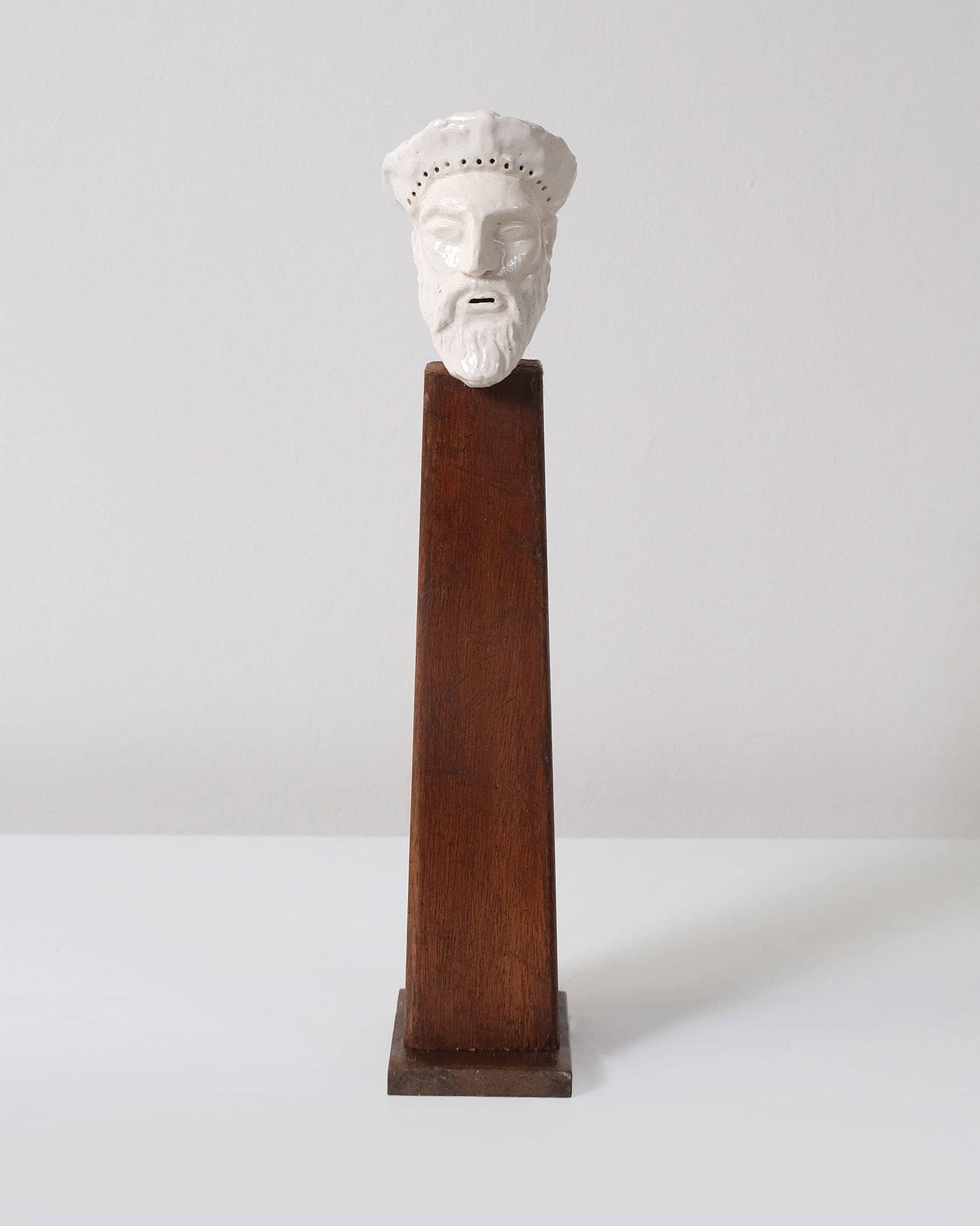 Miniature Head Candlestick V