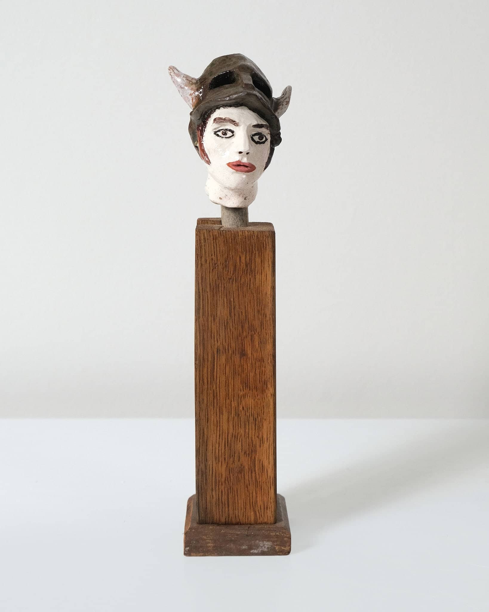 Miniature Head Candlestick XI