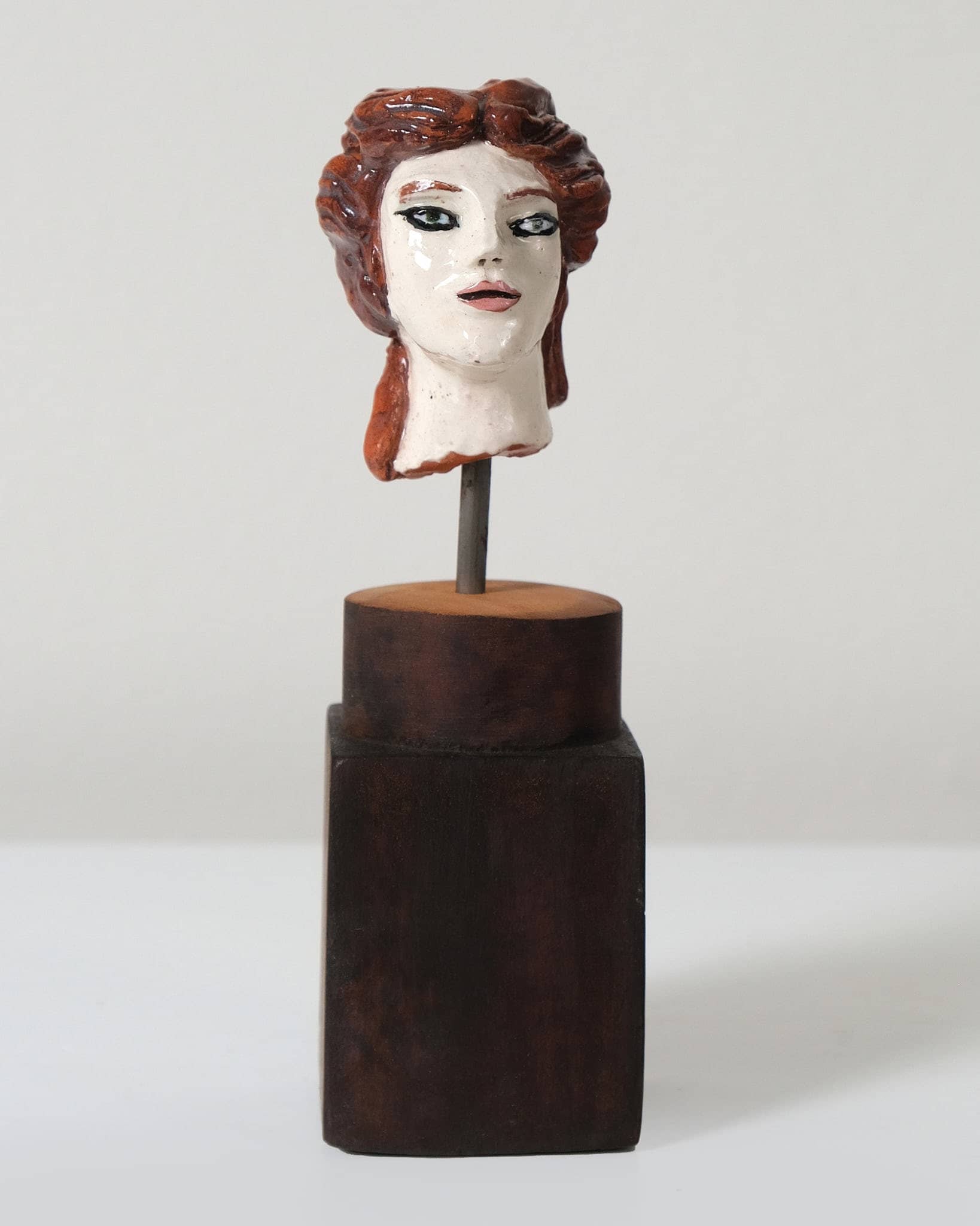 Miniature Head Candlestick XIV