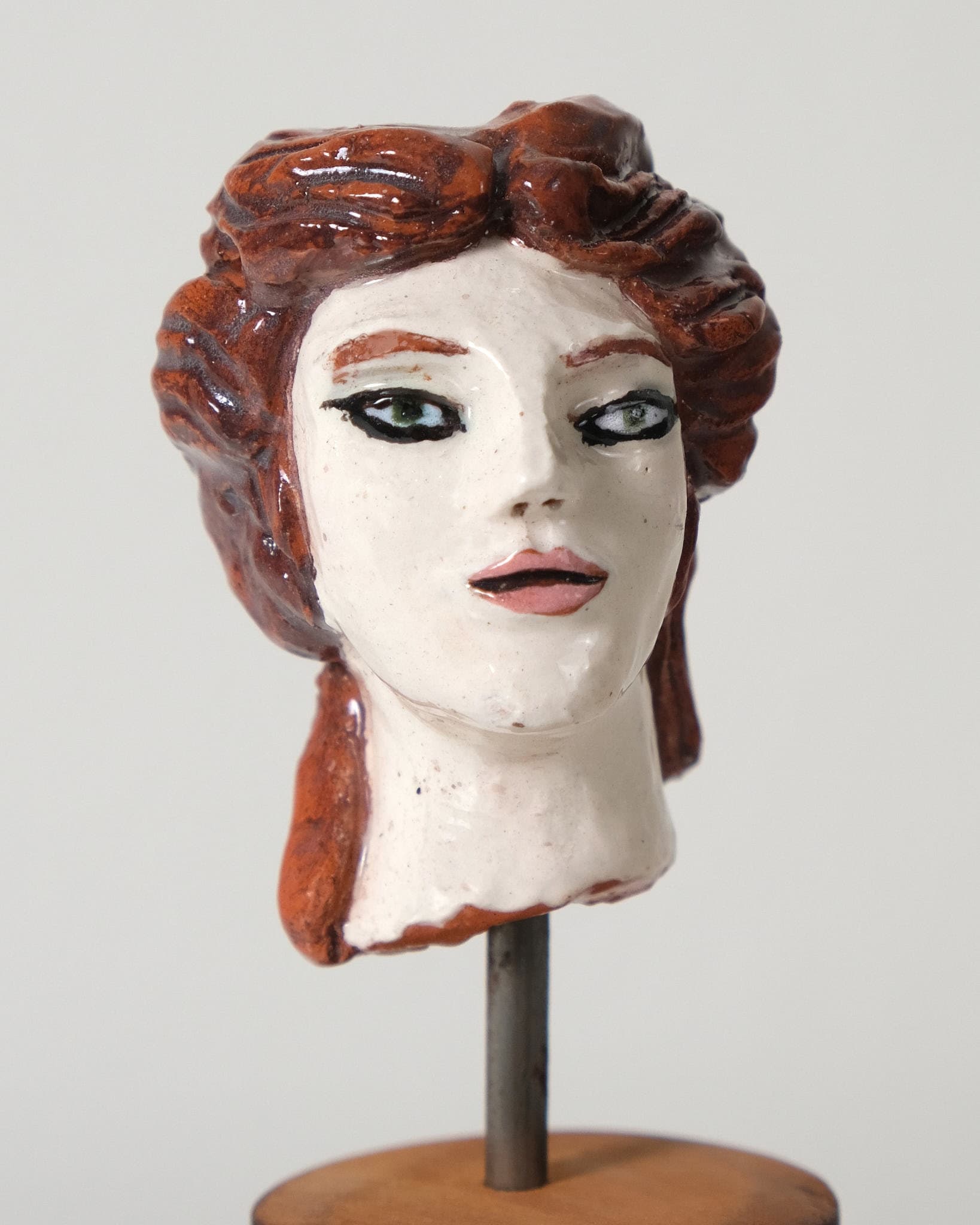 Miniature Head Candlestick XIV
