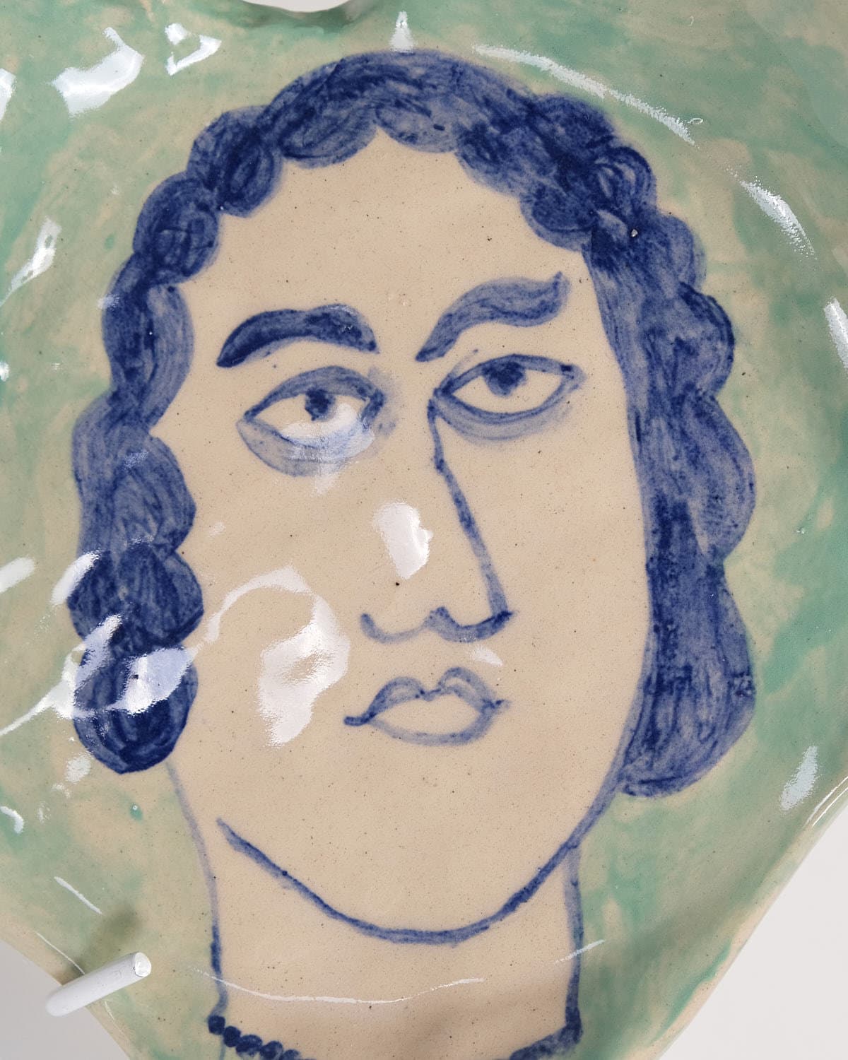 Head of a Writer Plate
