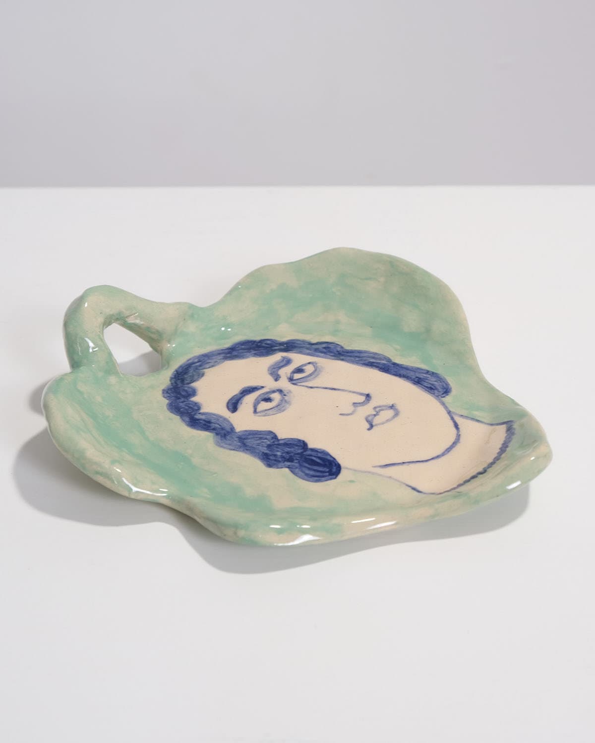 Head of a Writer Plate