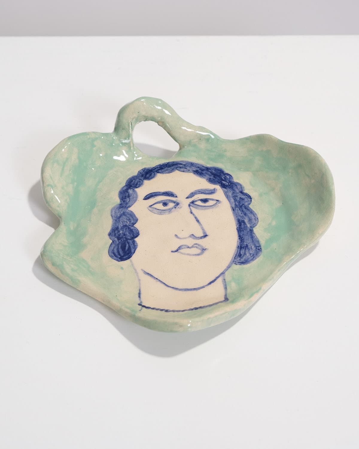 Head of a Writer Plate
