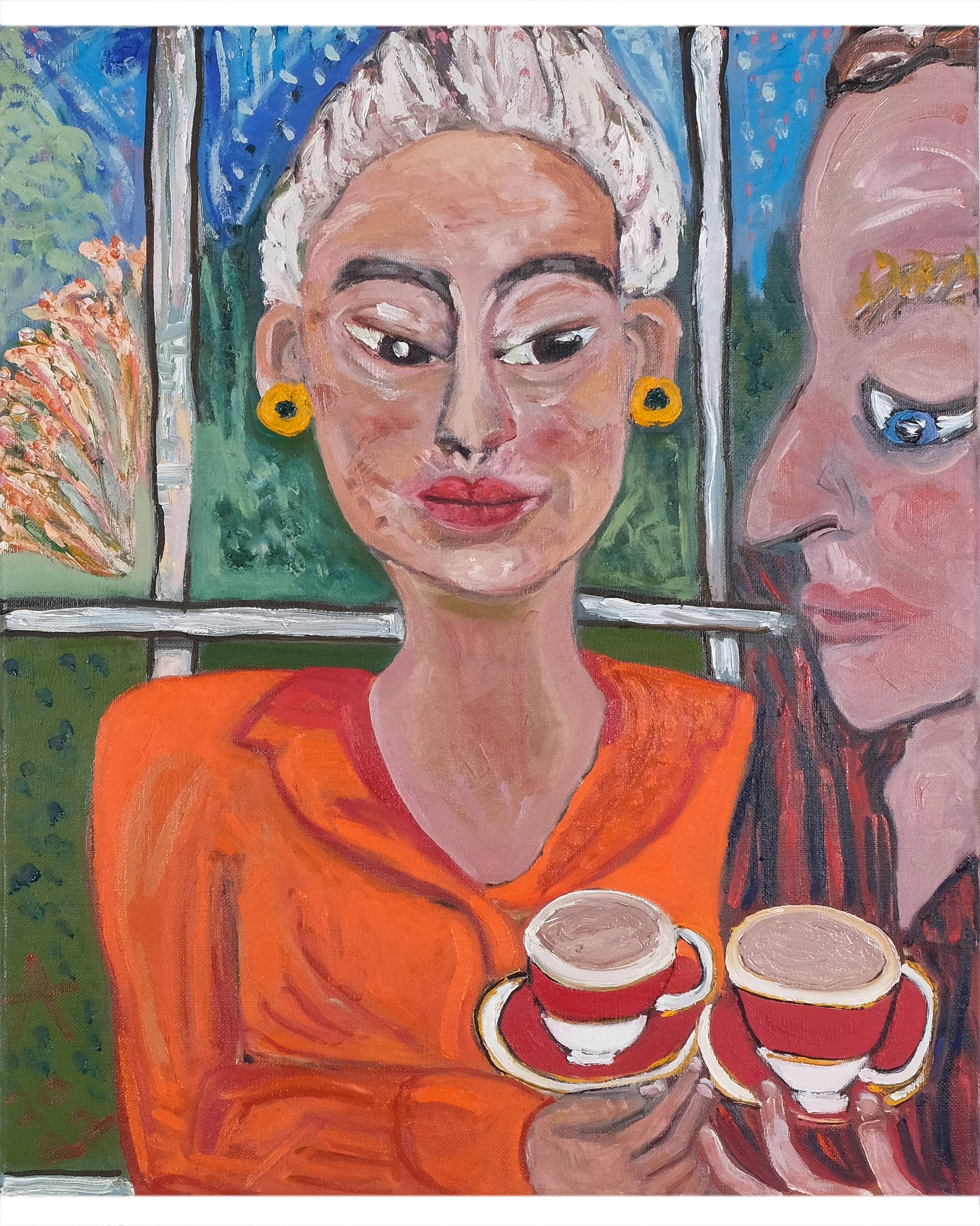 Untitled (Orange Blouse)
