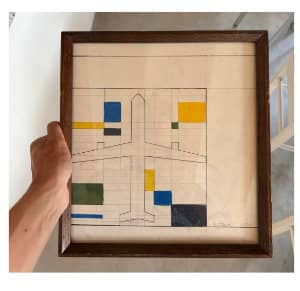 Plane and Colour Drawing
