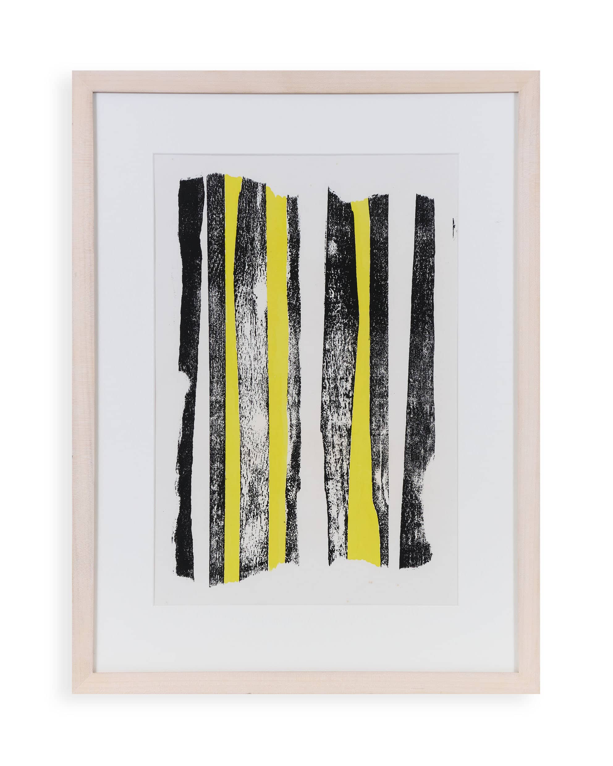 Linear Abstract (Yellow and Black)