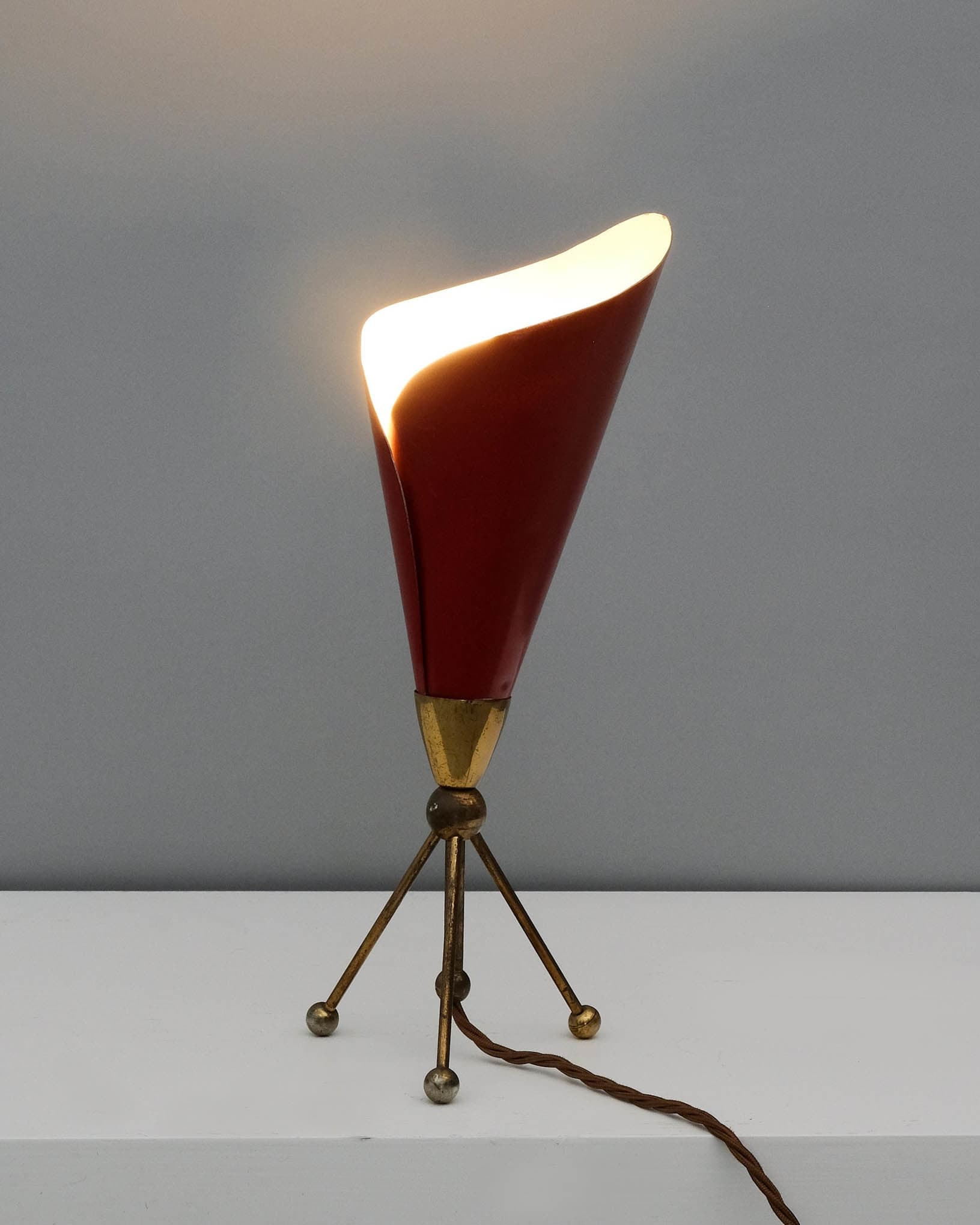 Red Table Lamp
