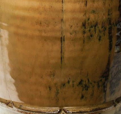 Large Stoneware Lidded Pot