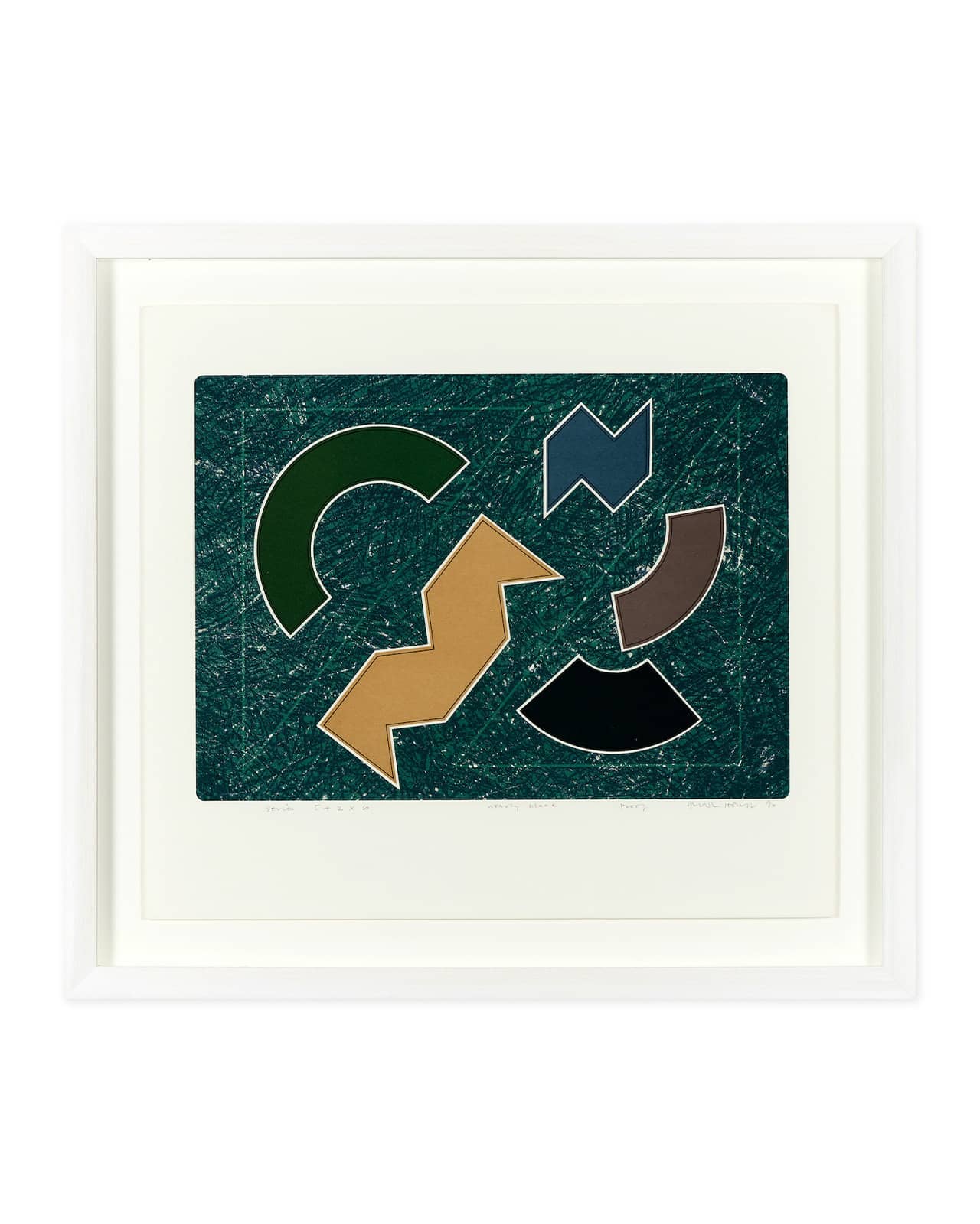 Slate and Dark Green IV